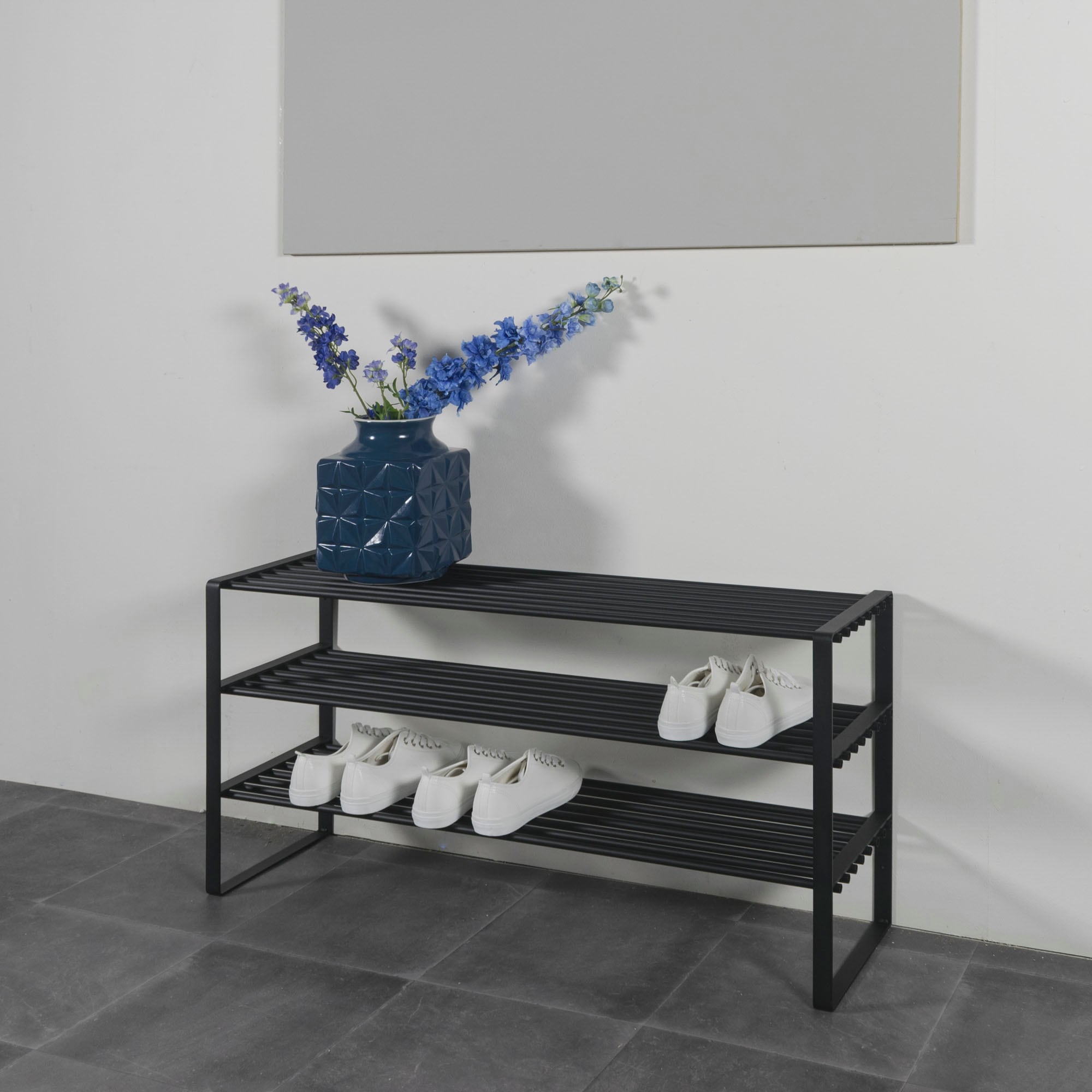 Spinder Design Schuhregal "REX SR 2 - 100 cm", (1 St.), Regal aus Stahl, wa günstig online kaufen