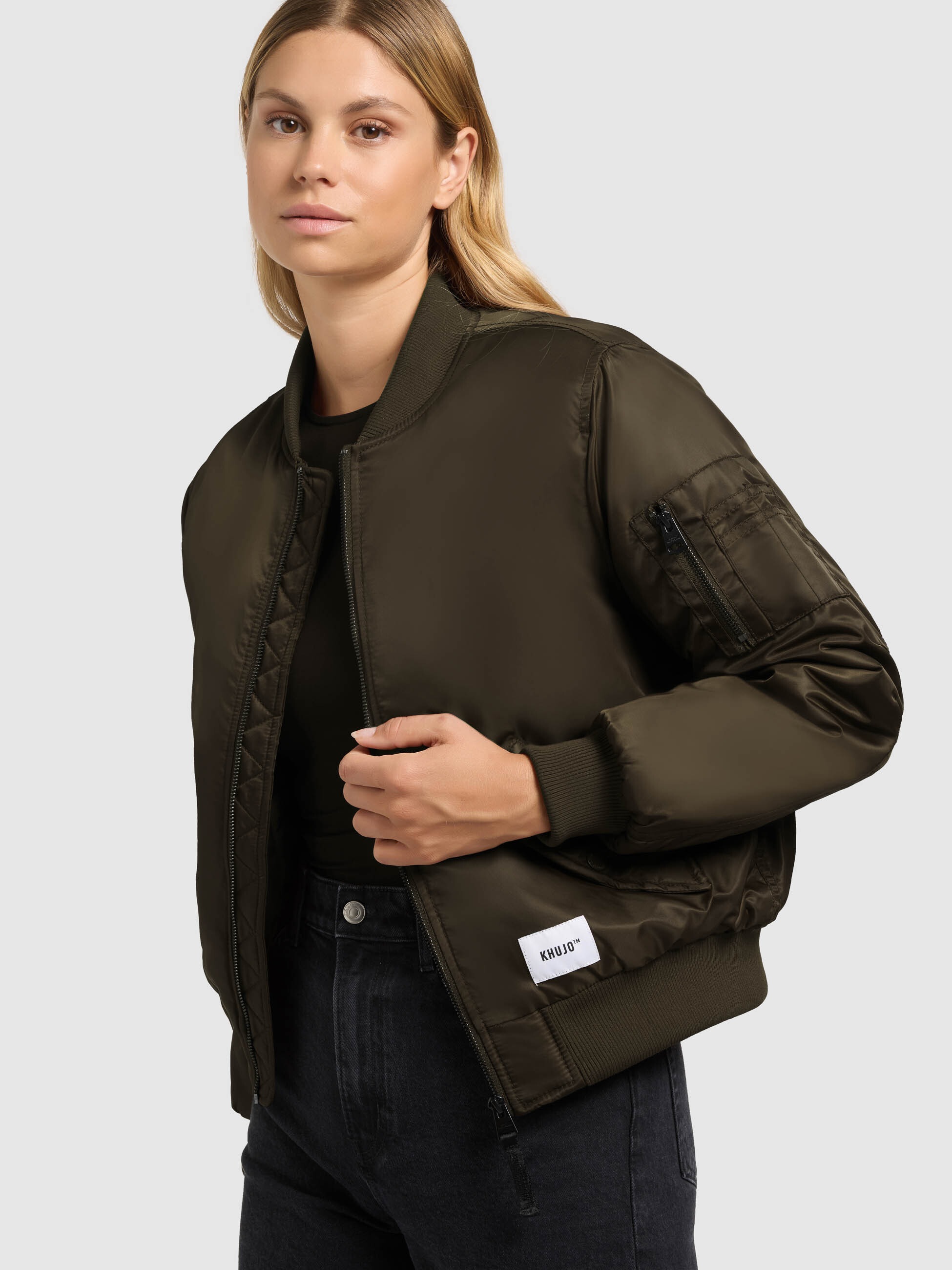 khujo Bomberjacke »KASIA«, ohne Kapuze