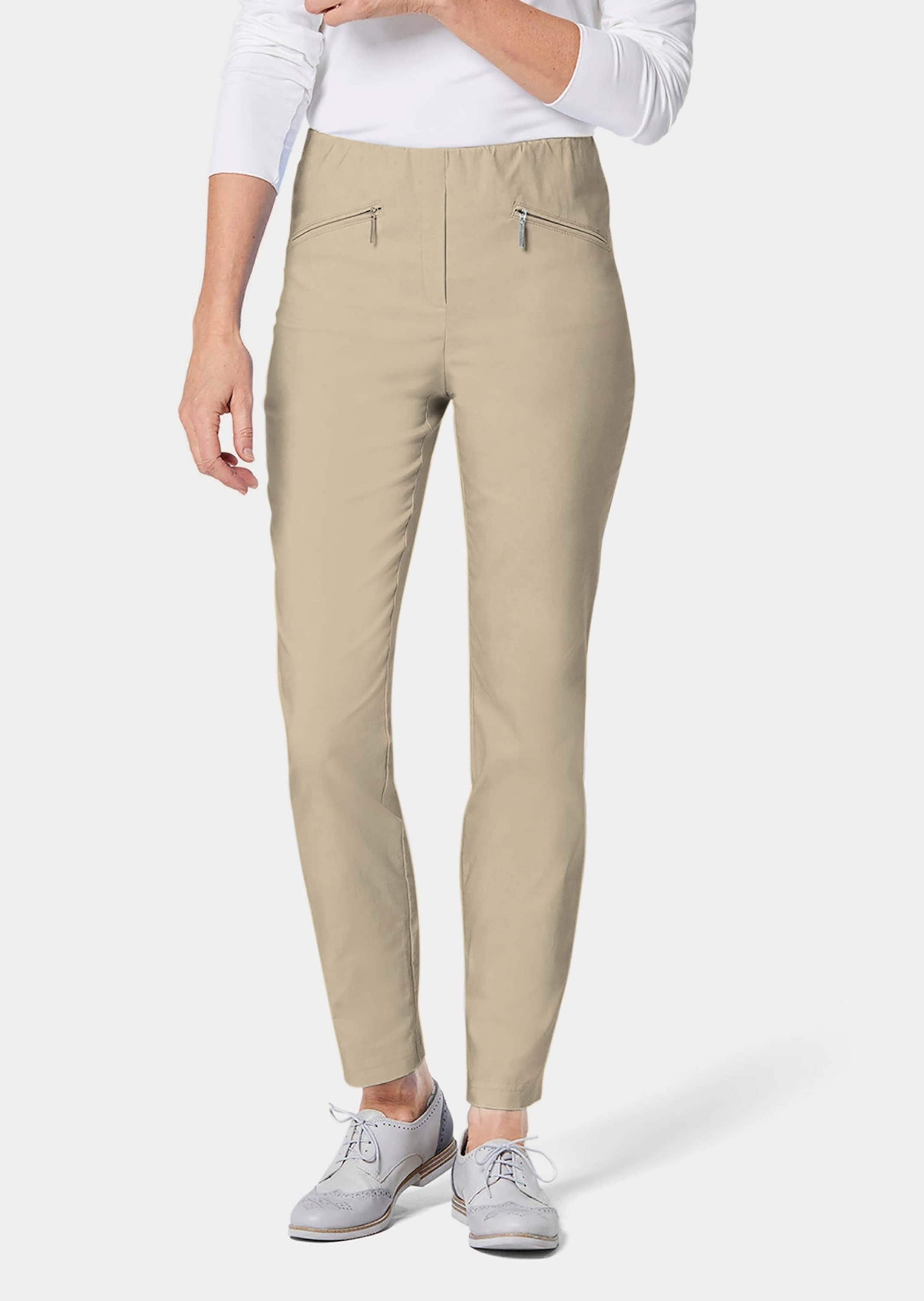 GOLDNER 2-in-1-Hose »Bengalinhose LOUISA Superelastische Hose LOUISA mit Reißverschlusstaschen«