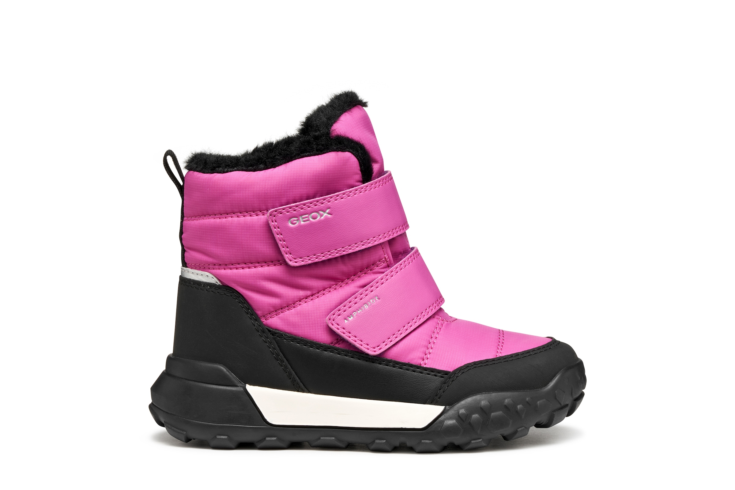 Geox Winterboots »J TREKKYUP GIRL B AB«, Klettstiefel mit Warmfutter, Größenschablone zum Download