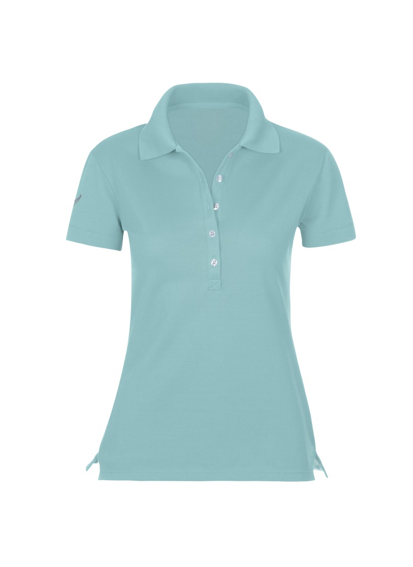 Trigema Poloshirt "TRIGEMA Poloshirt mit Kristallsteinen" 1 Stk. tlg. günstig online kaufen