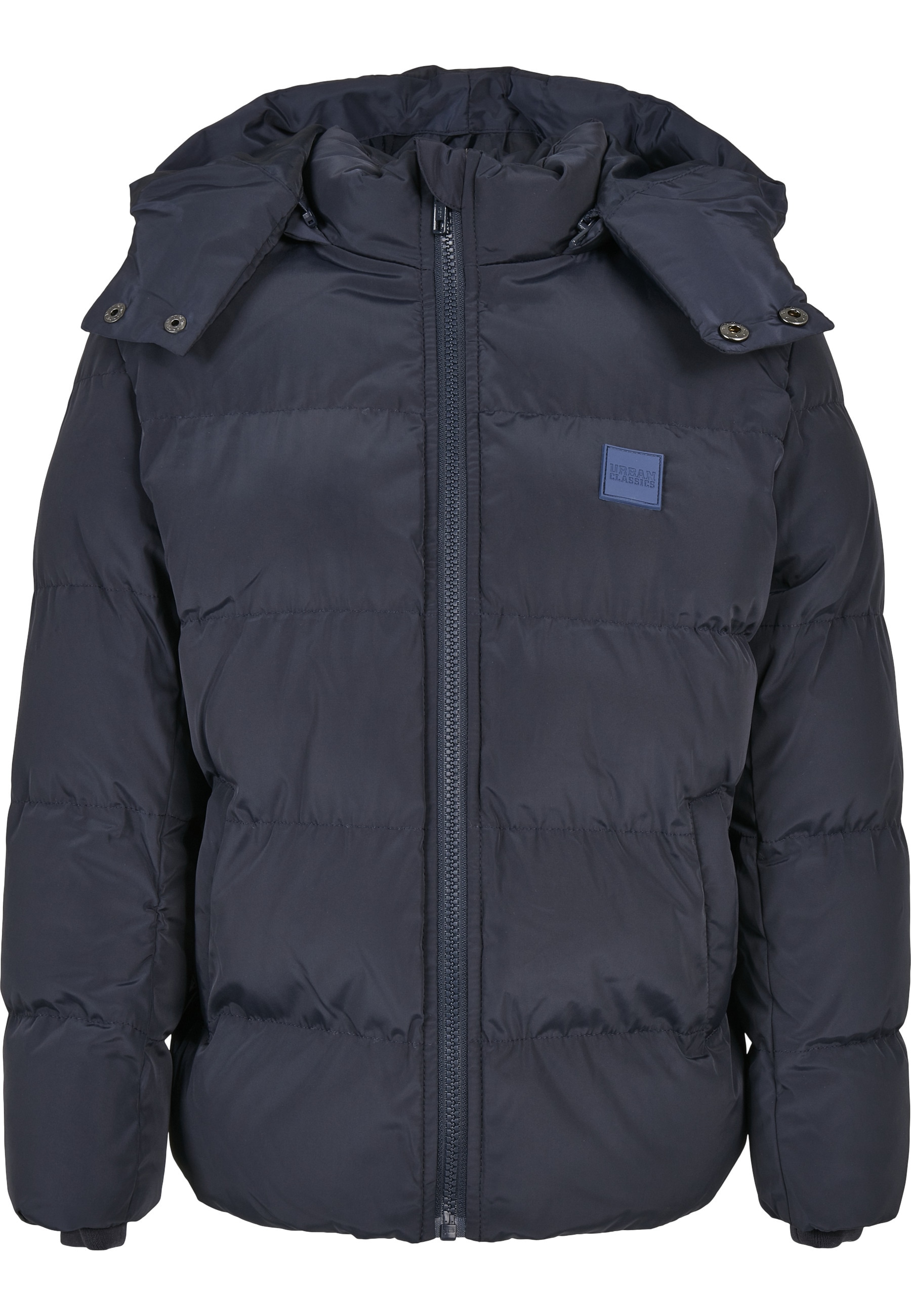 URBAN CLASSICS Winterjacke »Urban Classics Herren Boys Hooded Puffer Jacket« 1 Stk. tlg. mit Kapuze
