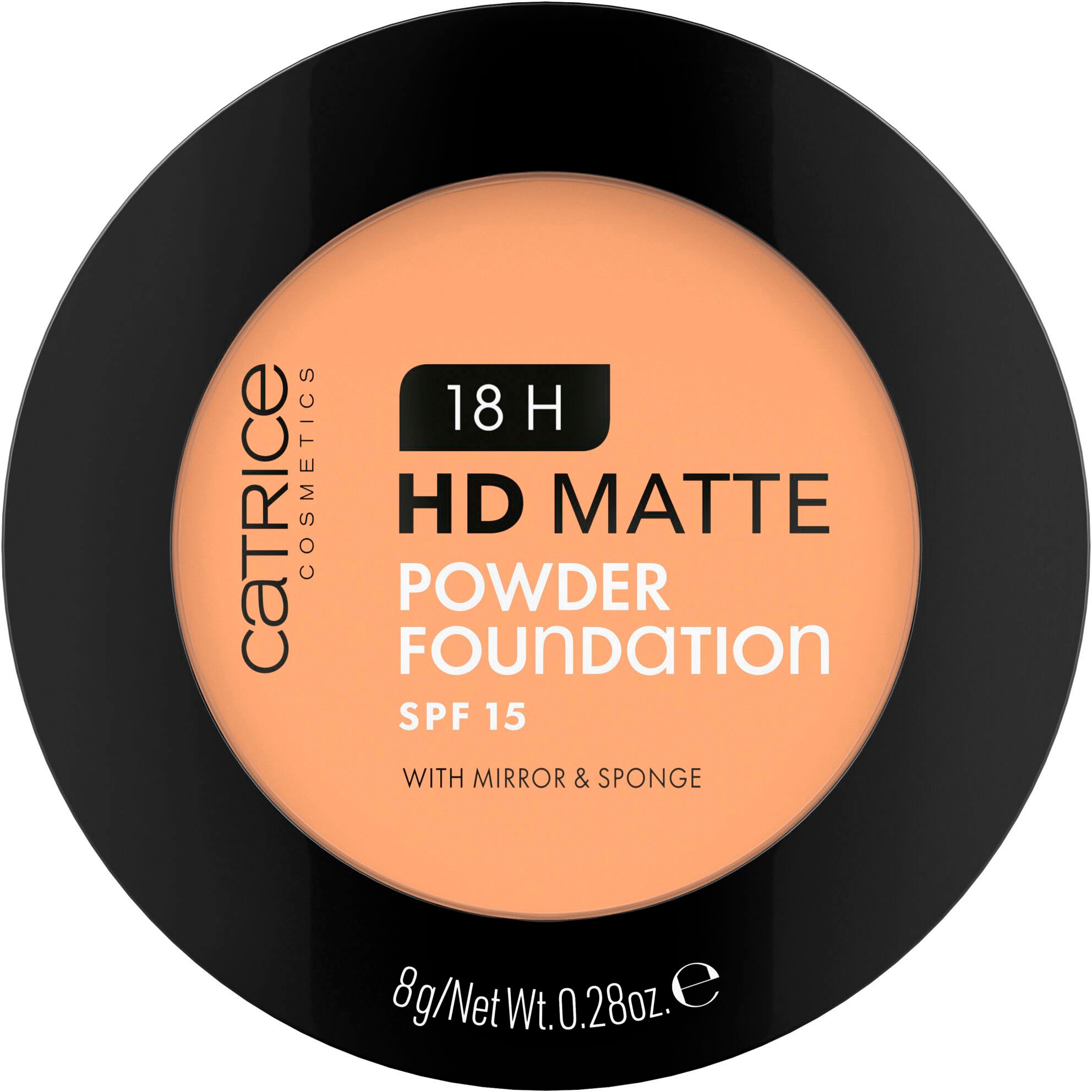 Catrice Puder »18H HD Matte Powder Foundation«, (Set, 3 tlg.)