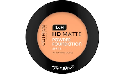 Puder »18H HD Matte Powder Foundation«, (Set, 3 tlg.)