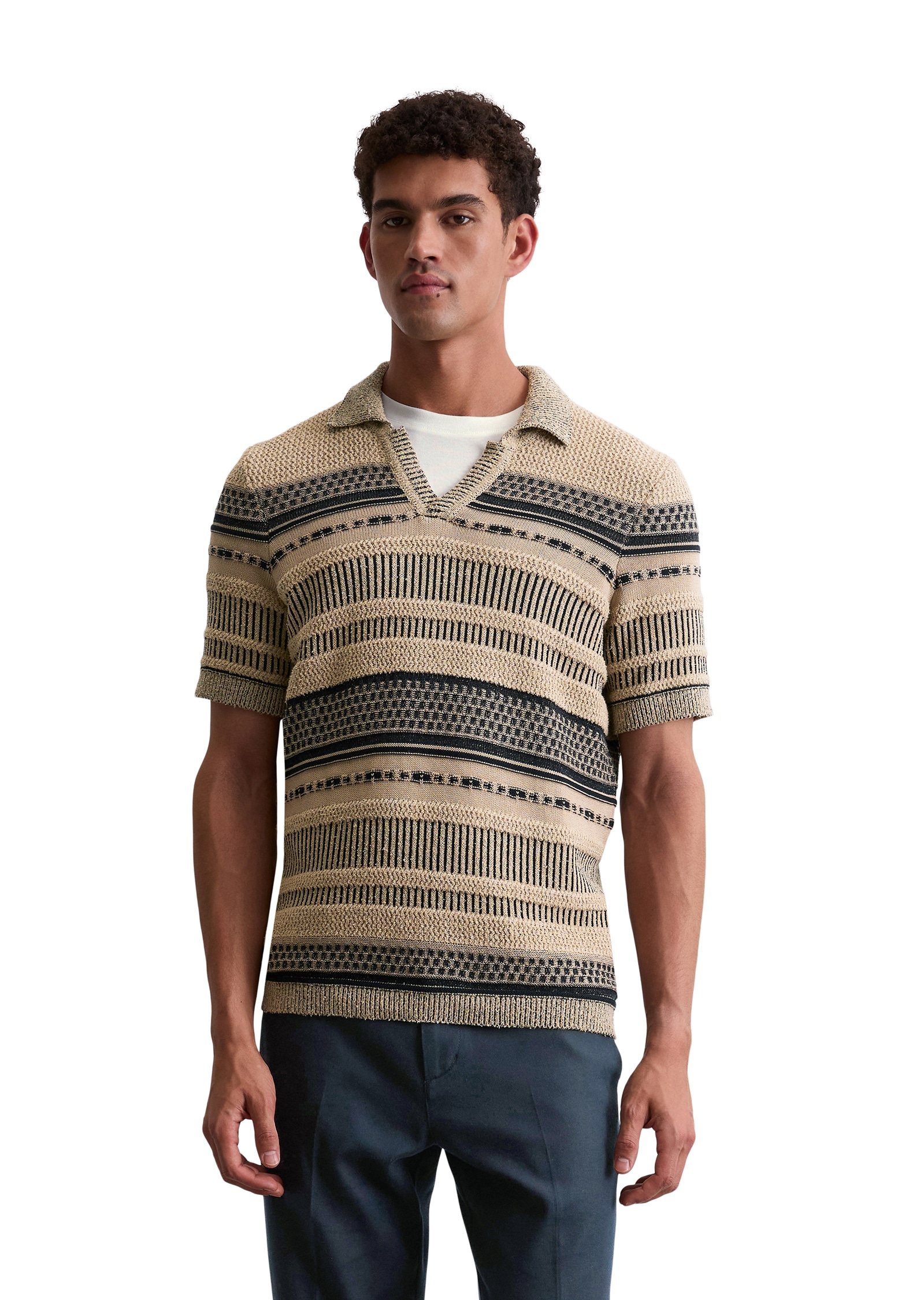 Marc OPolo Strickpullover "mit Struktur-Mix" günstig online kaufen