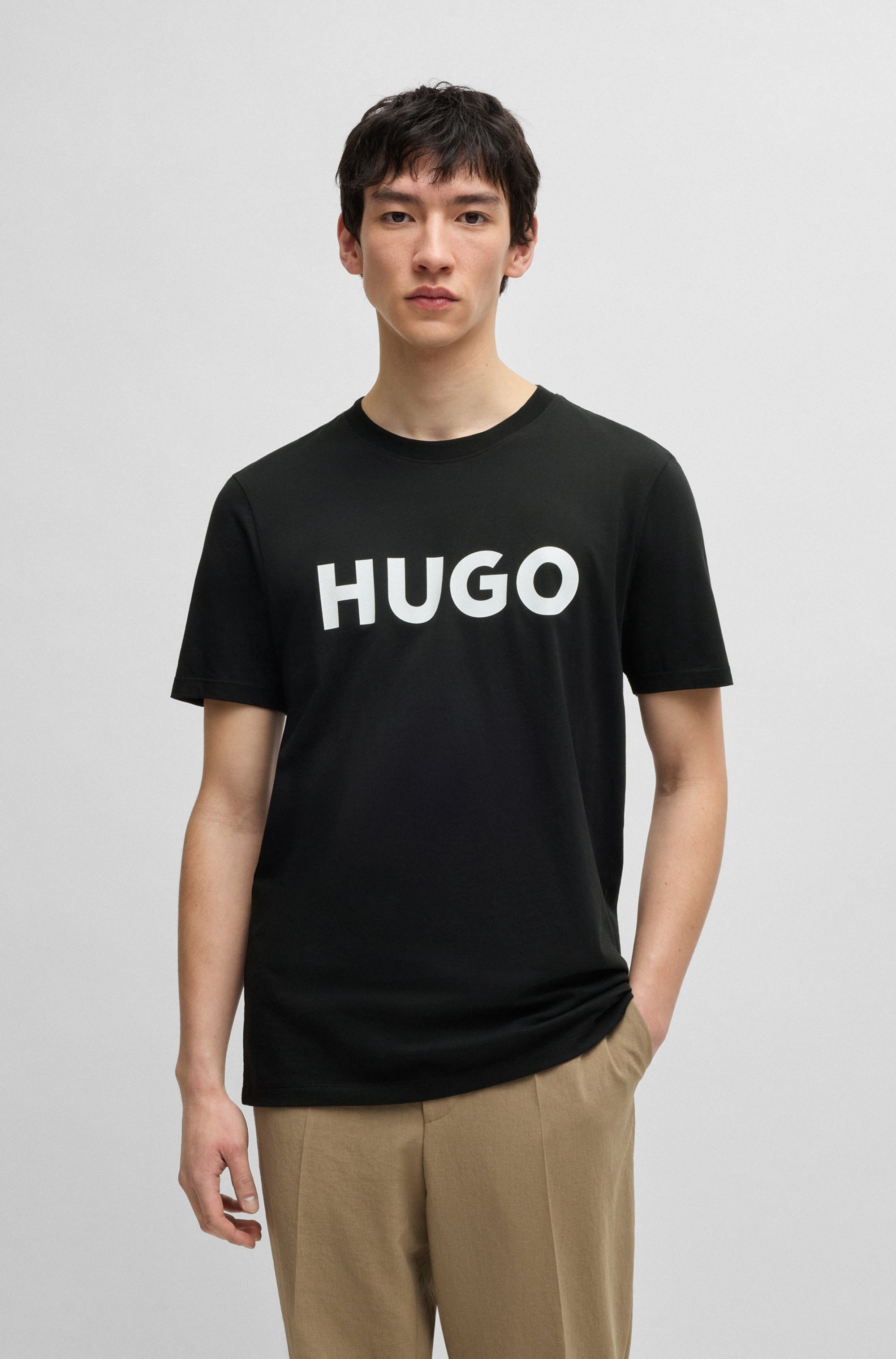 HUGO T-Shirt "Dulivio" Rundhalsausschnitt, Regular Fit, Must have Basic günstig online kaufen