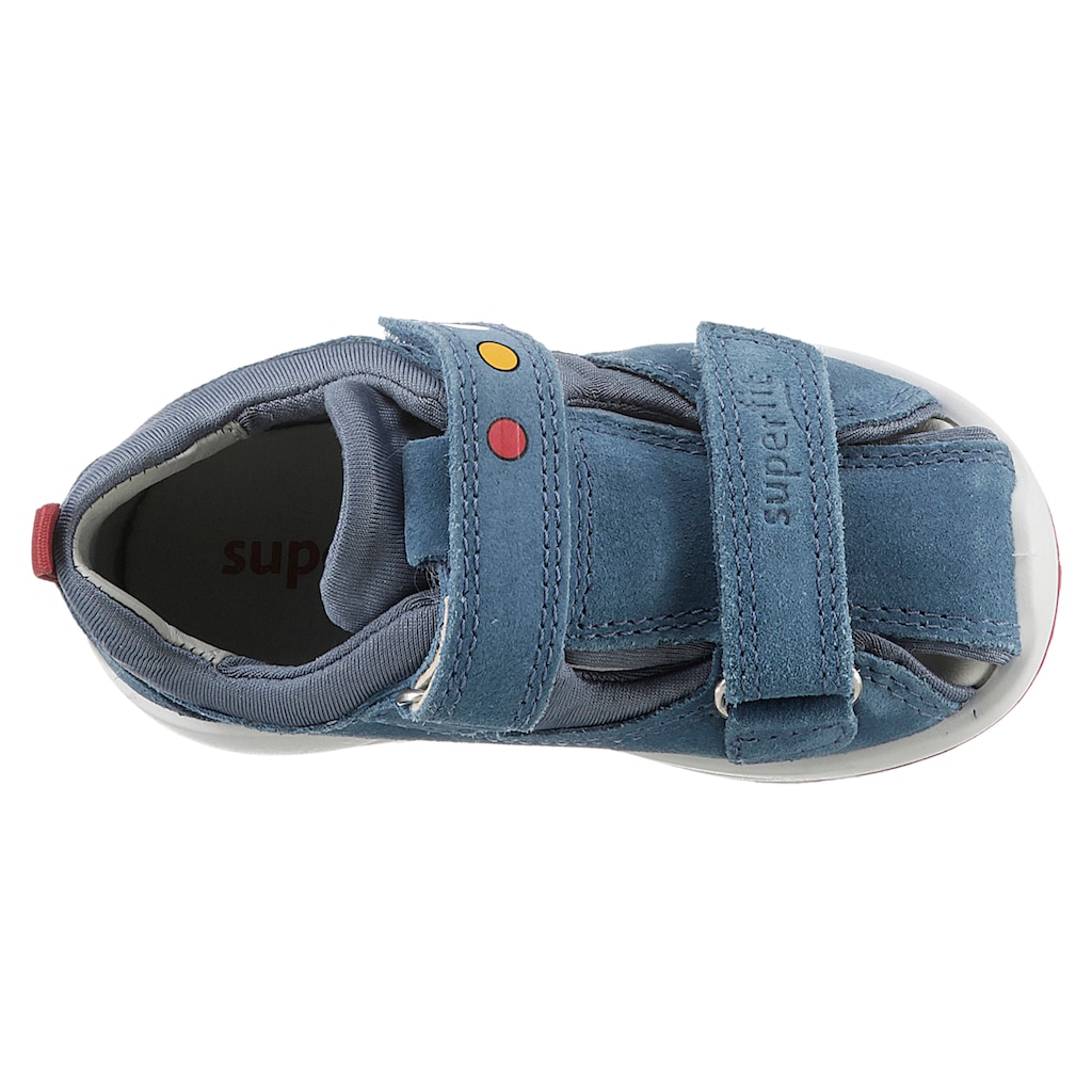 Superfit Sandale »BOOMERANG WMS: mittel«, Sommerschuh, Klettschuh, Outdoorschuh, mit Baggerprint