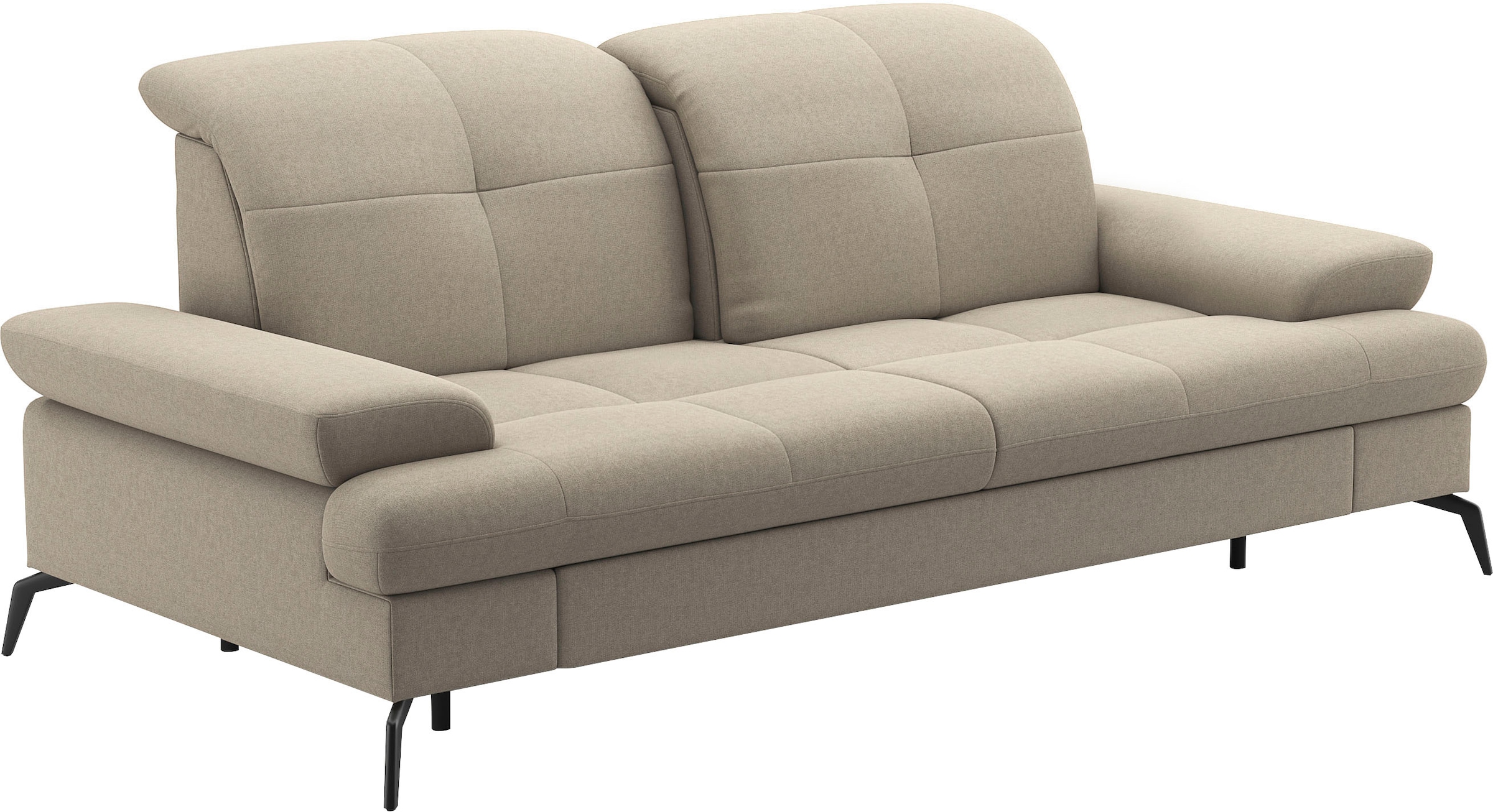 sit&more 3-Sitzer »Amica«, inkl Sitztiefenverstellung und Armteilverstellung