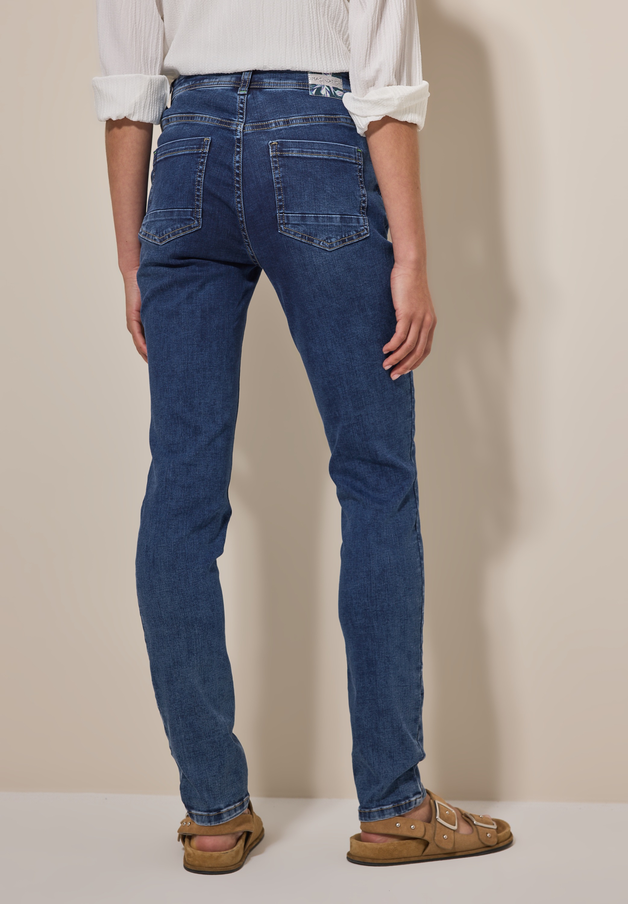 Cecil Slim-fit-Jeans, 5-Pocket-Style