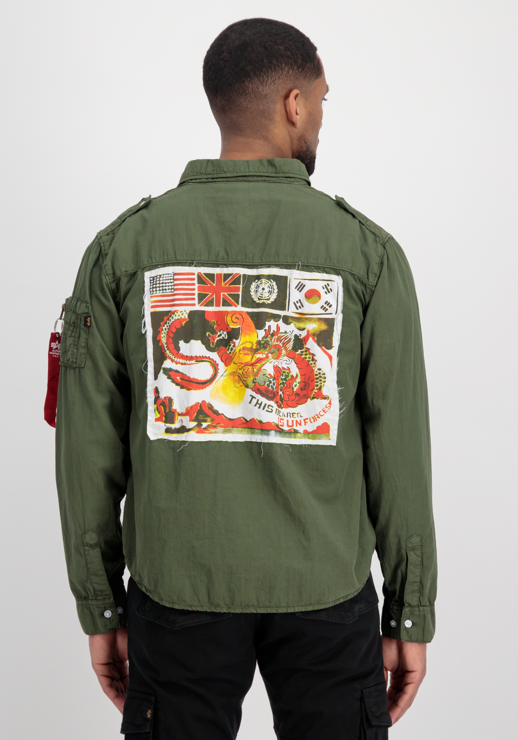 Alpha Industries T-Shirt »Alpha Industries Men - Shirts Dragon Shirt«