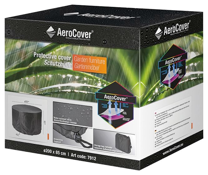Aerocovers Gartenmöbel-Schutzhülle »Sitzgruppenhülle Ø200xH85«, Sitzgruppenhülle Ø200xH85 cm