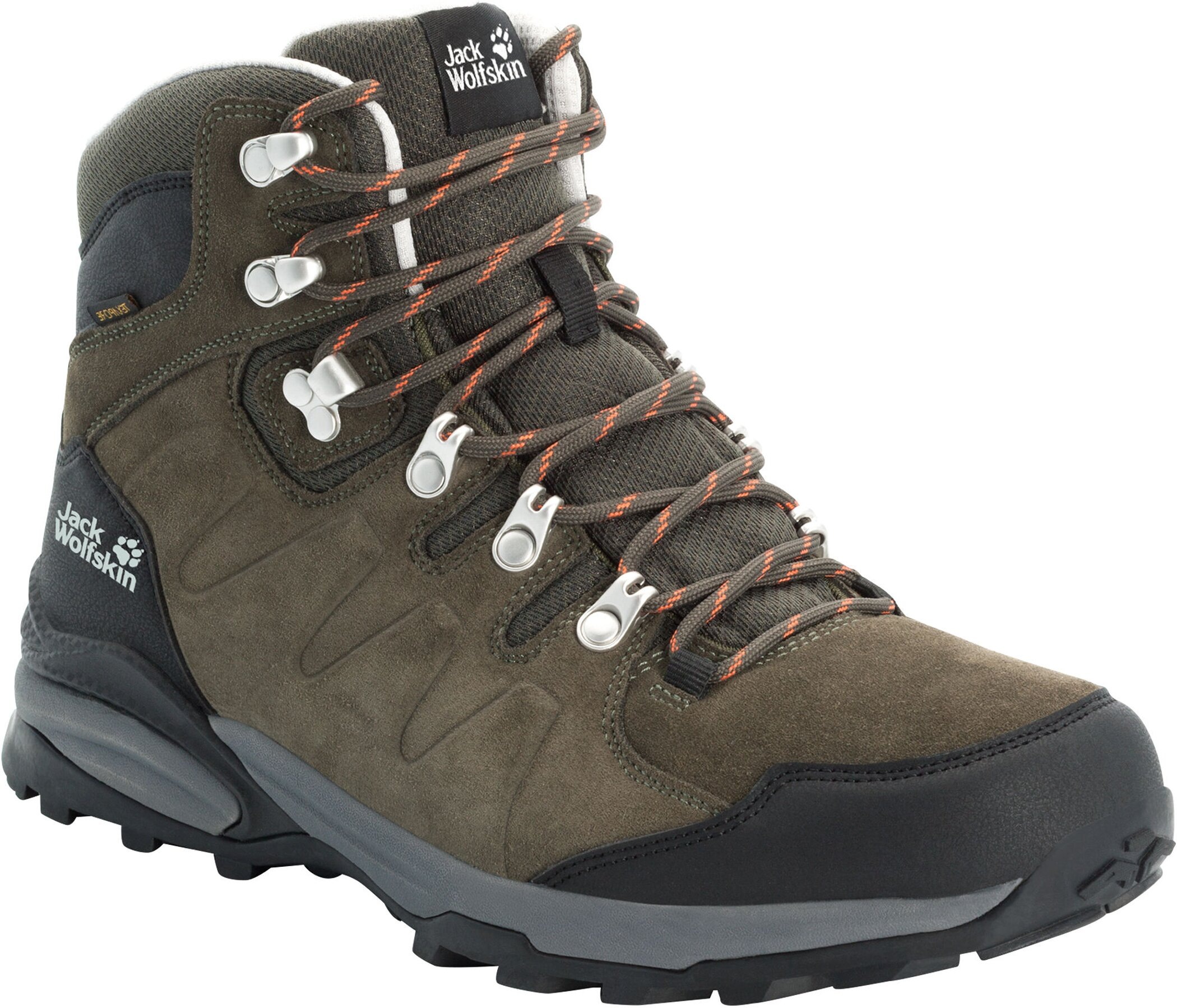 Jack Wolfskin Wanderschuh "REFUGIO TEXAPORE MID M", Wasserdicht, Trekkingsc günstig online kaufen