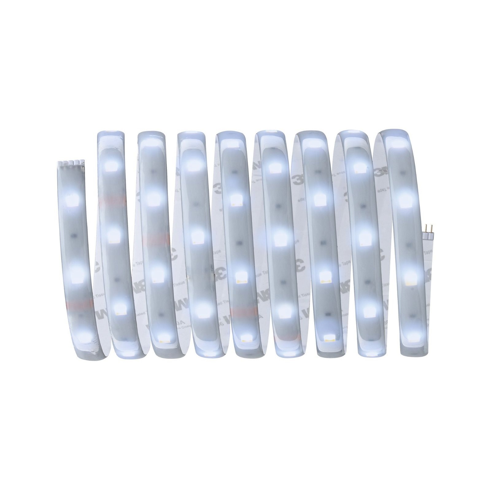 Paulmann LED-Streifen »MaxLED 250 Stripe 2,5m 9W 24V Silber Kunststoff«, 1 St.-flammig, IP44 Cover 2700-6500K TunableWhite