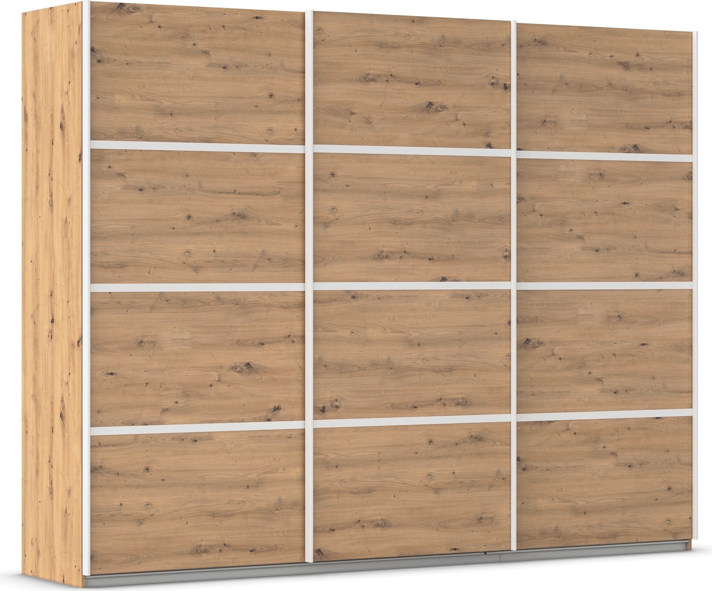 OTTO home Kleiderschrank "Mehrzweckschrank Aktenschrank Möbel Mietswohnung Schlafzimmer AVOLA" 3 verschiedene Ausstattungen BASIC/CLASSIC/PREMIUM (inkl. SOFT-CLOSE), mit eleganten Zierleisten in Chrom, Schwarz oder Weiß MADE IN GERMANY