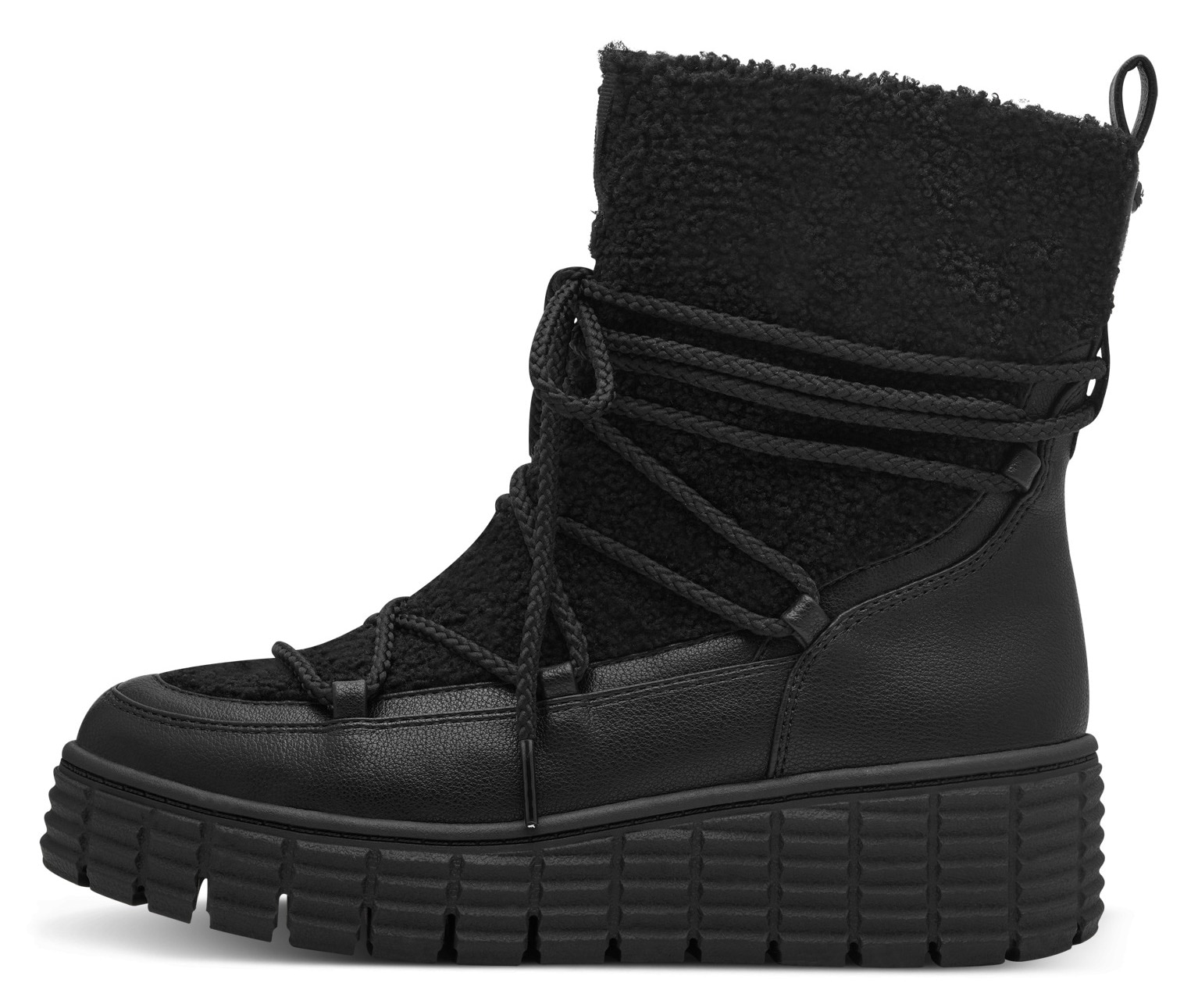 Tamaris Winterboots,Keilabsatz, Plateau, Winterstiefel, Outdoorboots, vegane Verarbeitung