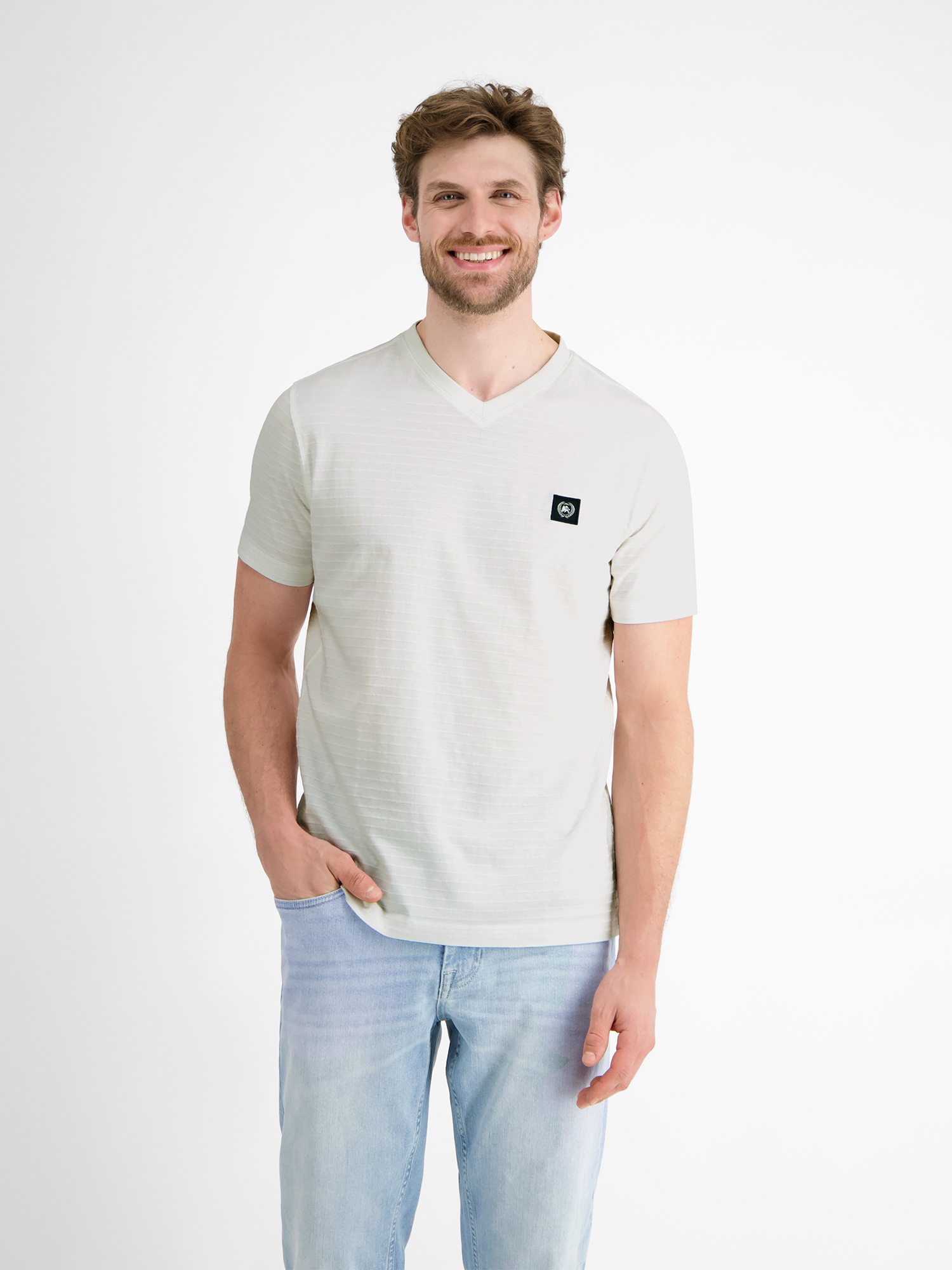 Thumbnail - LERROS T-Shirt "LERROS Herren T-Shirt mit V-Ausschnitt"