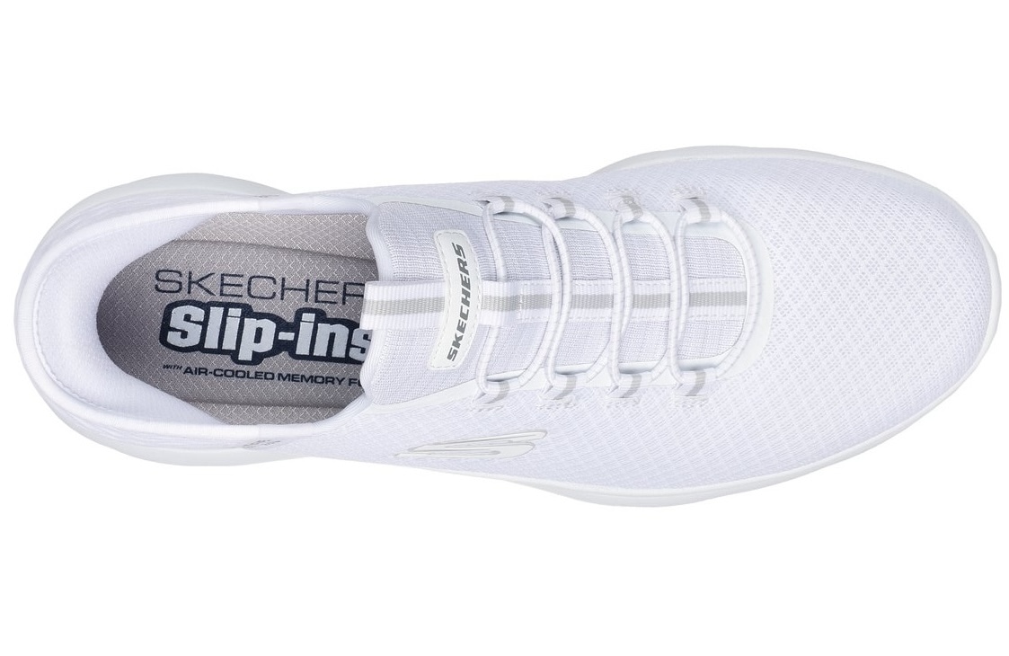 Skechers Slip-On Sneaker »SUMMITS-HIGH RANGE«, Freizeitschuh mit Slip Ins-Fersenpart für einen leichten Einstieg