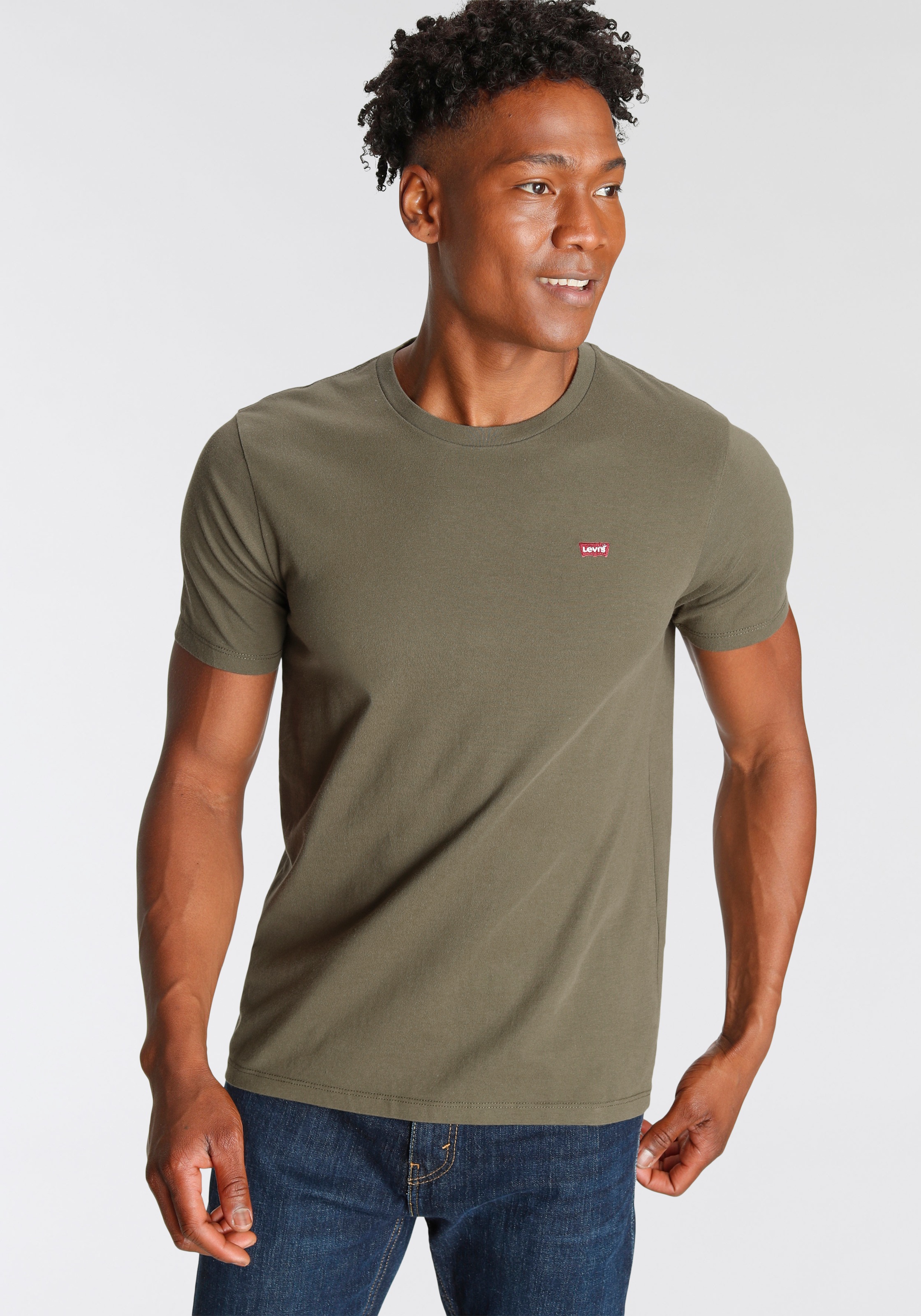 Levis T-Shirt "ORIGINAL HM TEE" mit Logo Print günstig online kaufen