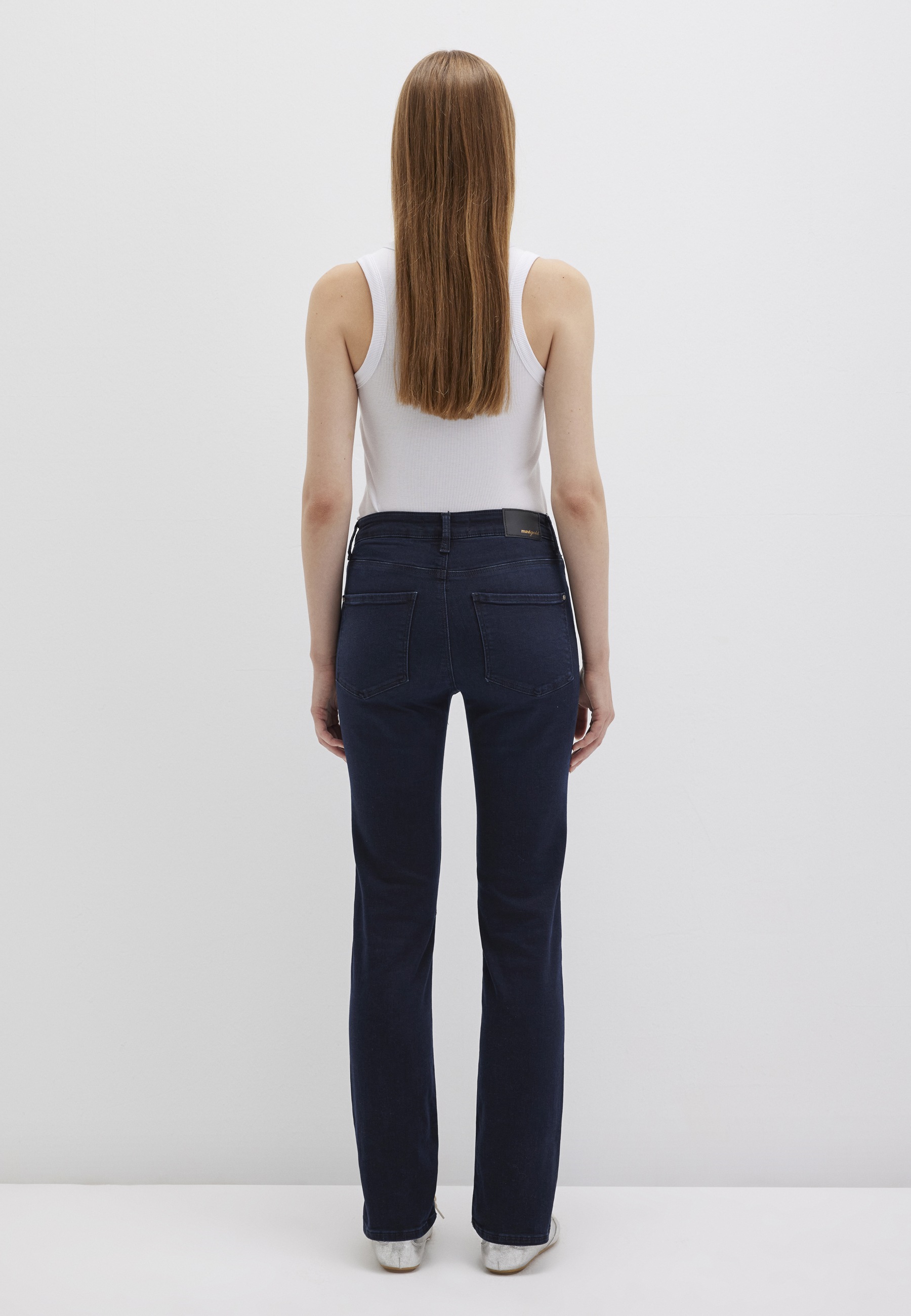 Mavi Straight-Jeans »KENDRA«, gerde Form