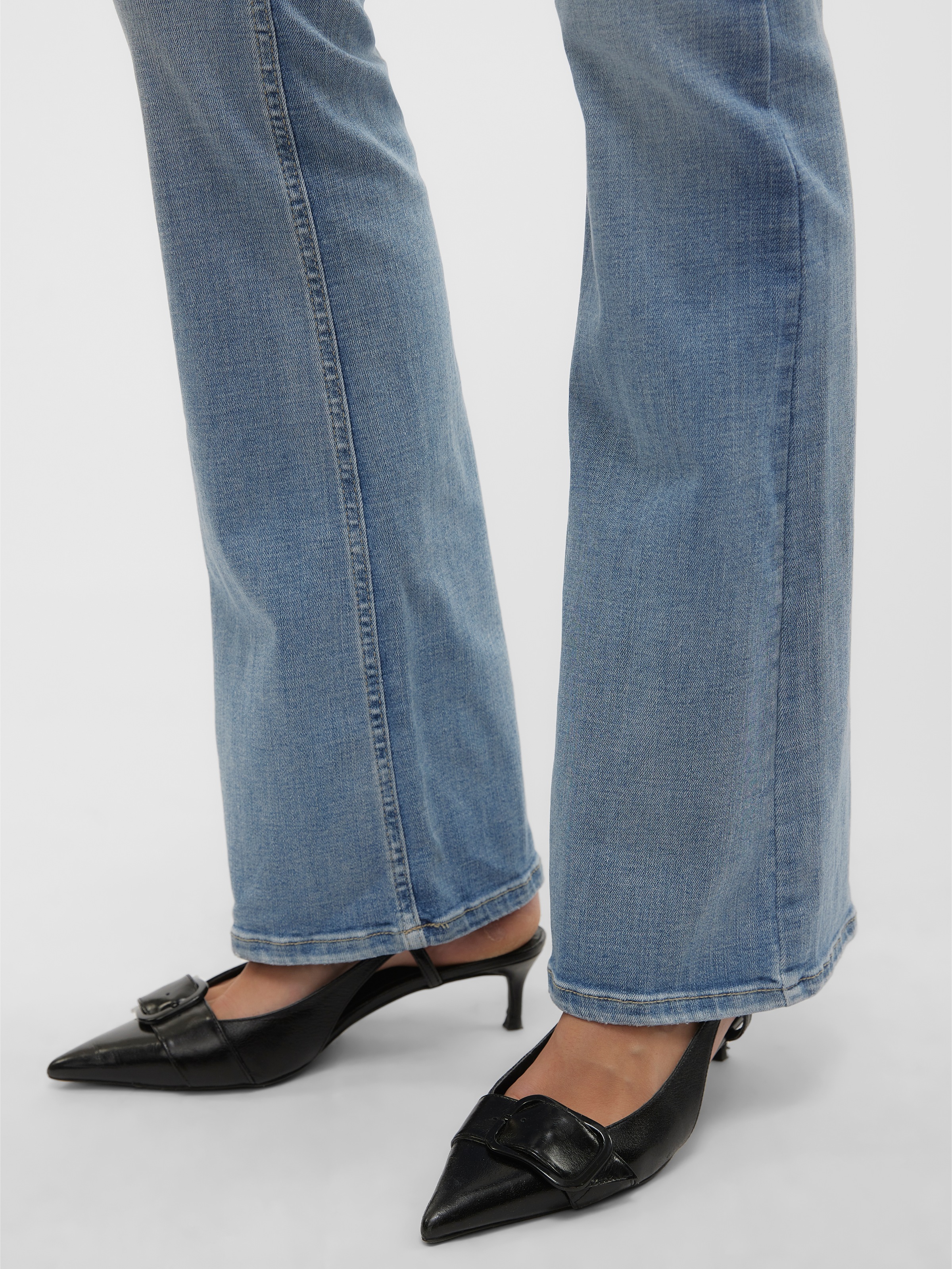 VERO MODA VMFLASH Flared Jeans Light Blue 32 3