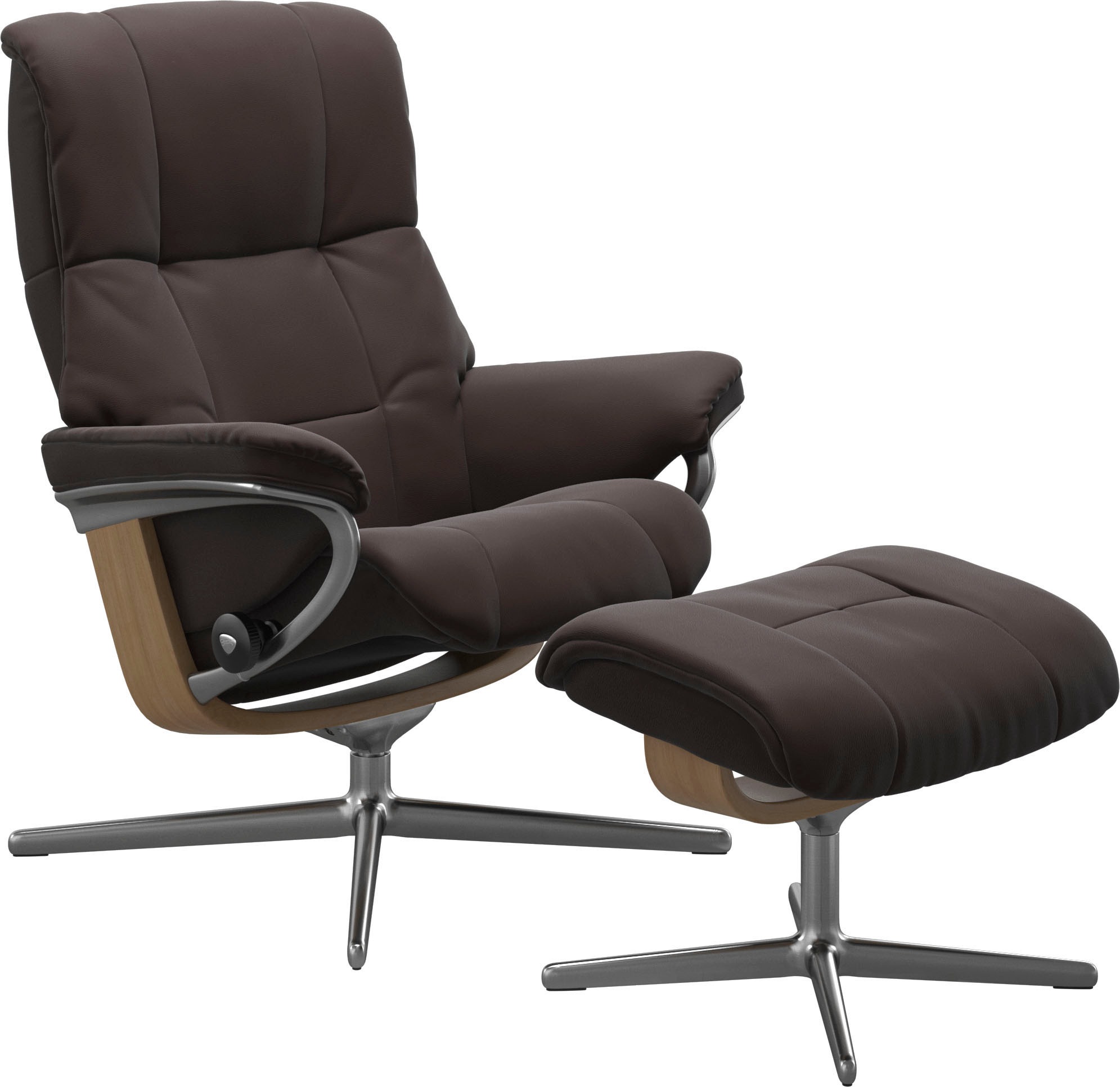 Stressless® Relaxsessel »Mayfair«, mit Cross Base, Größe S, M & L, Holzakzent Eiche