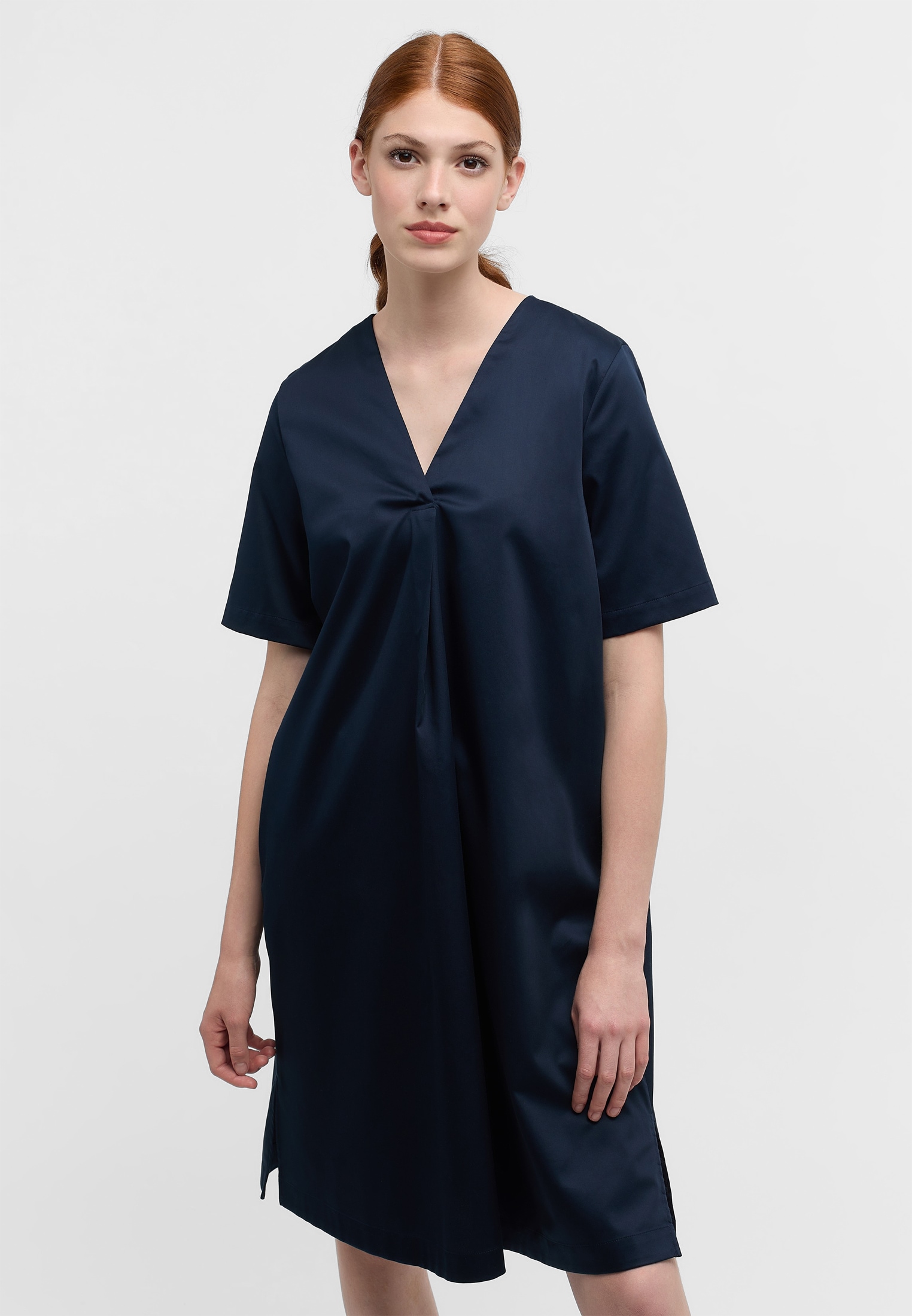 s.Oliver BLACK LABEL Midikleid »Kleid aus Viskosestretch«, (1 tlg.) für  bestellen | BAUR