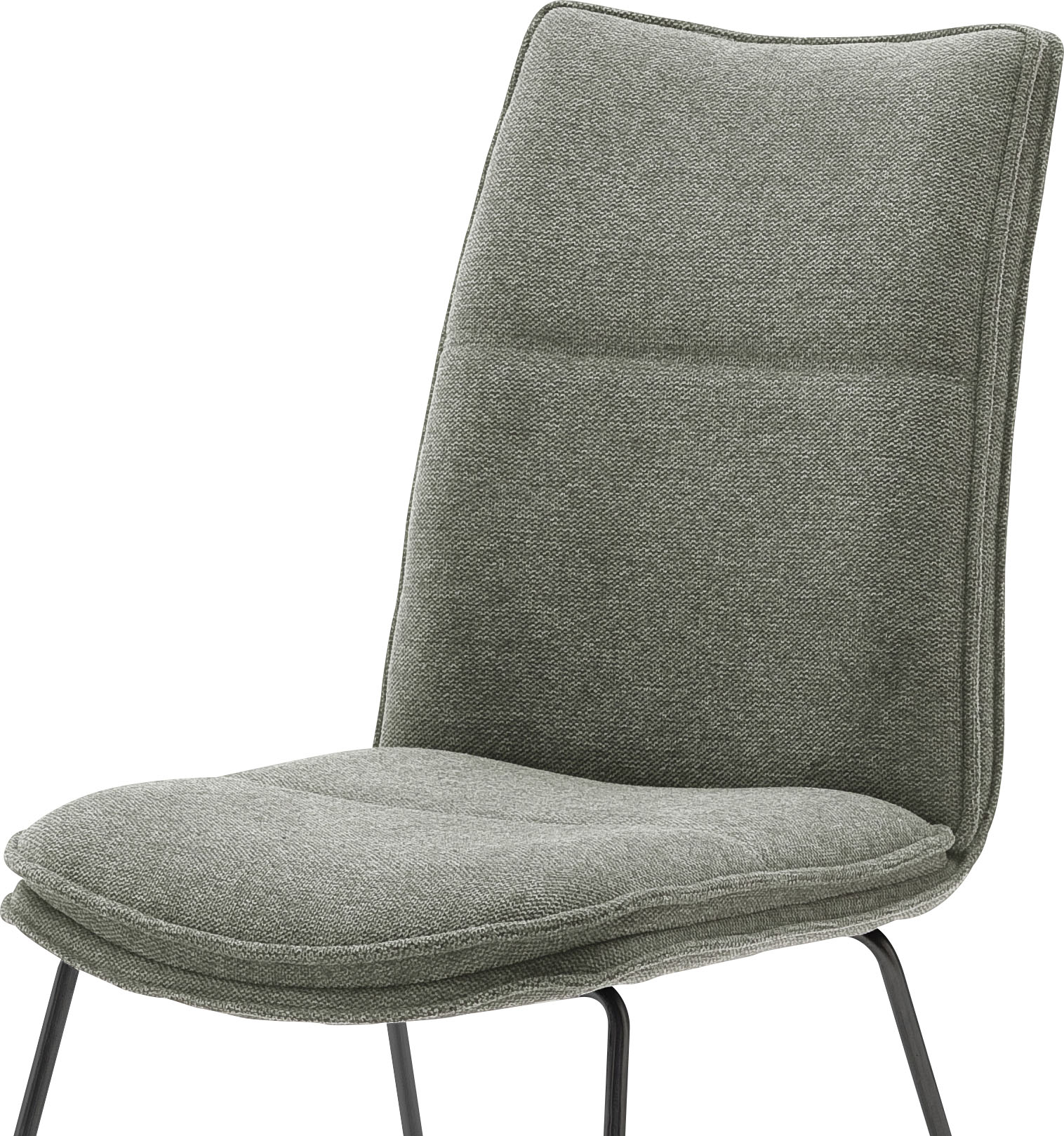 Thumbnail - MCA furniture Stuhl "Hampton", (Set), 2 St., Chenilleoptik, 2er Set, mit Griff, Belastbarkeit 120 Kg, Sitzhöhe ca. 49 cm