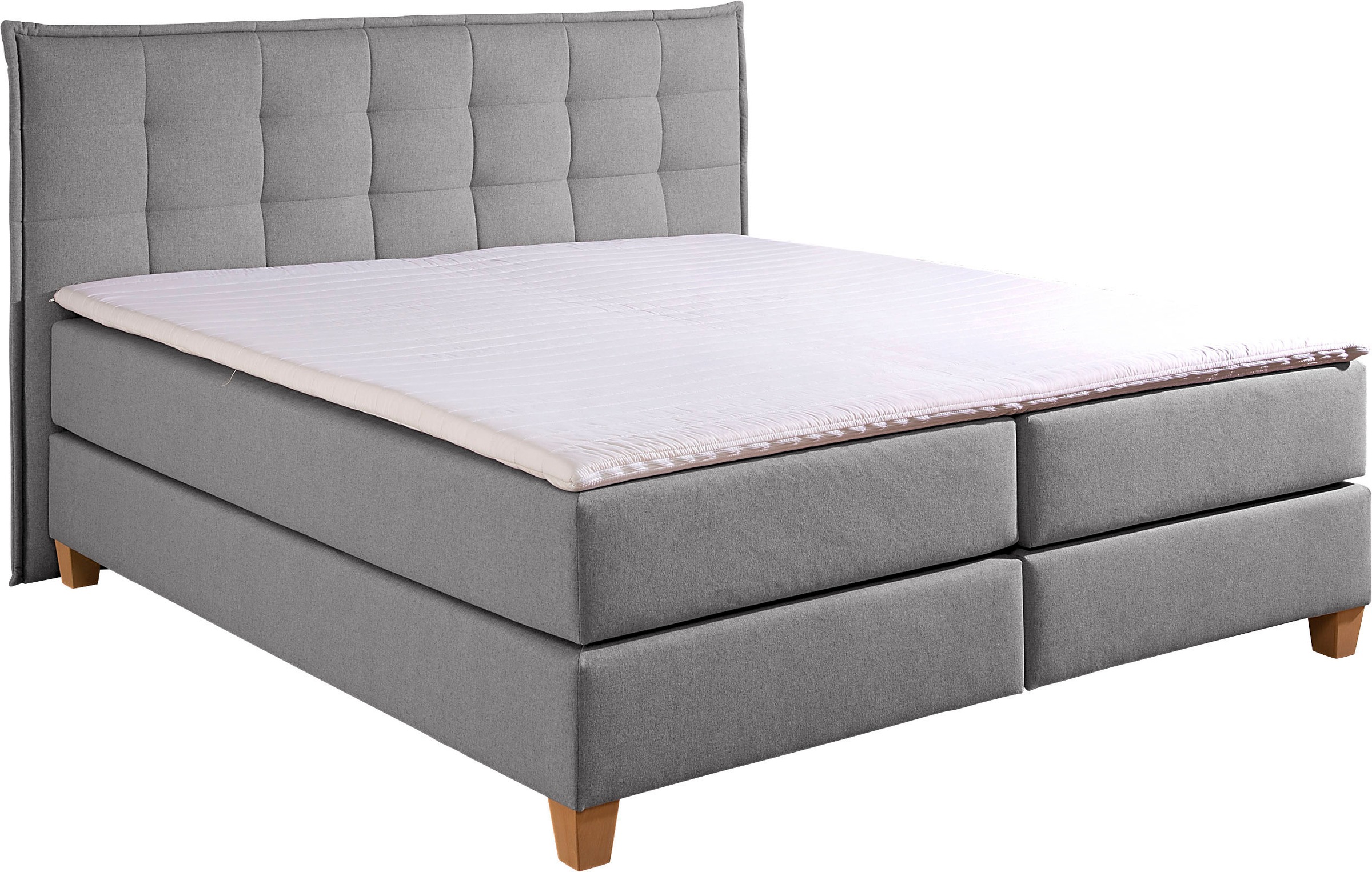 Home affaire Boxspringbett, inklusive Komfortschaum-Topper