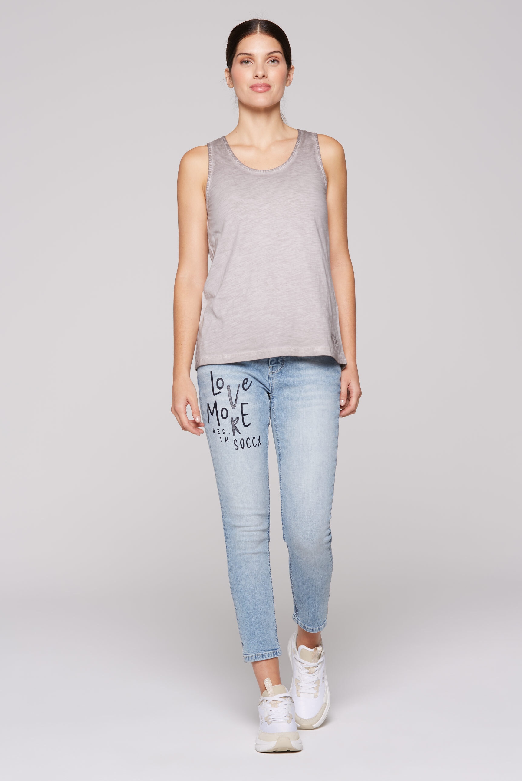 SOCCX Tanktop, aus Baumwolle