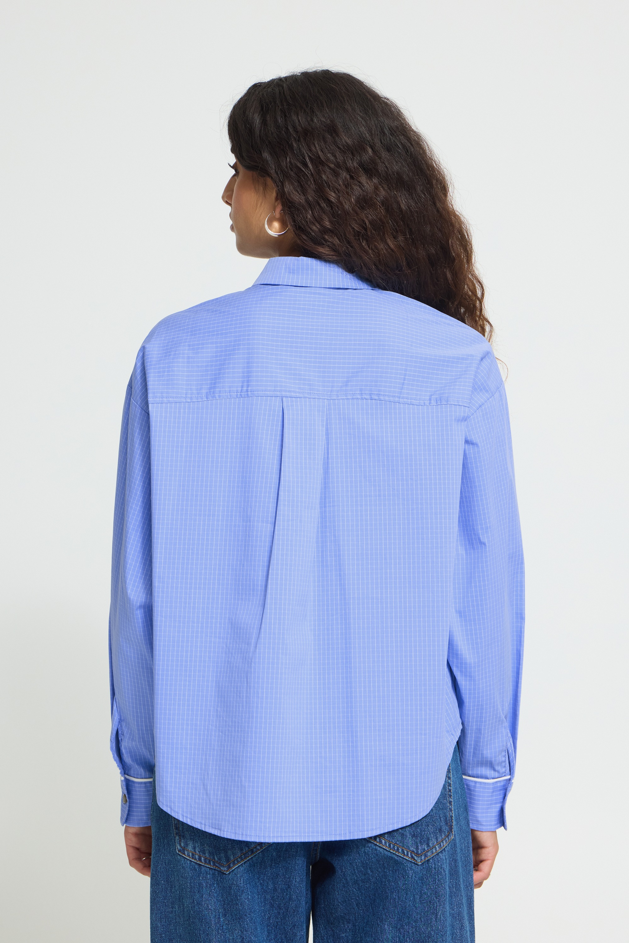 Ichi Langarmbluse »Damen Bluse langarm IHXCOMIS«