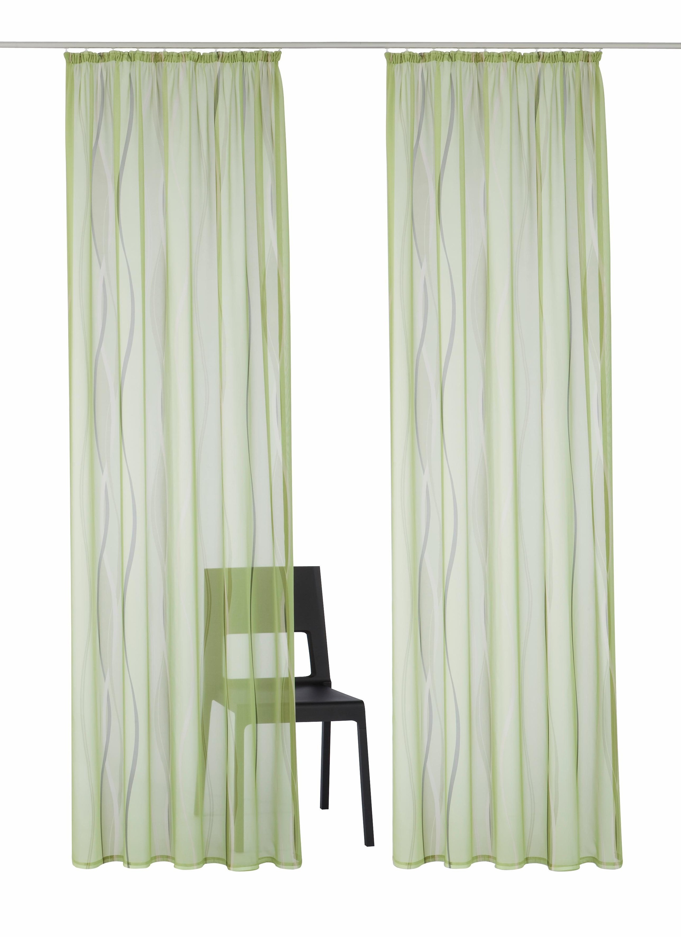 my home »Dimona«, 2er-Set, transparent, Polyester BAUR Gardine St.), (2 | Voile