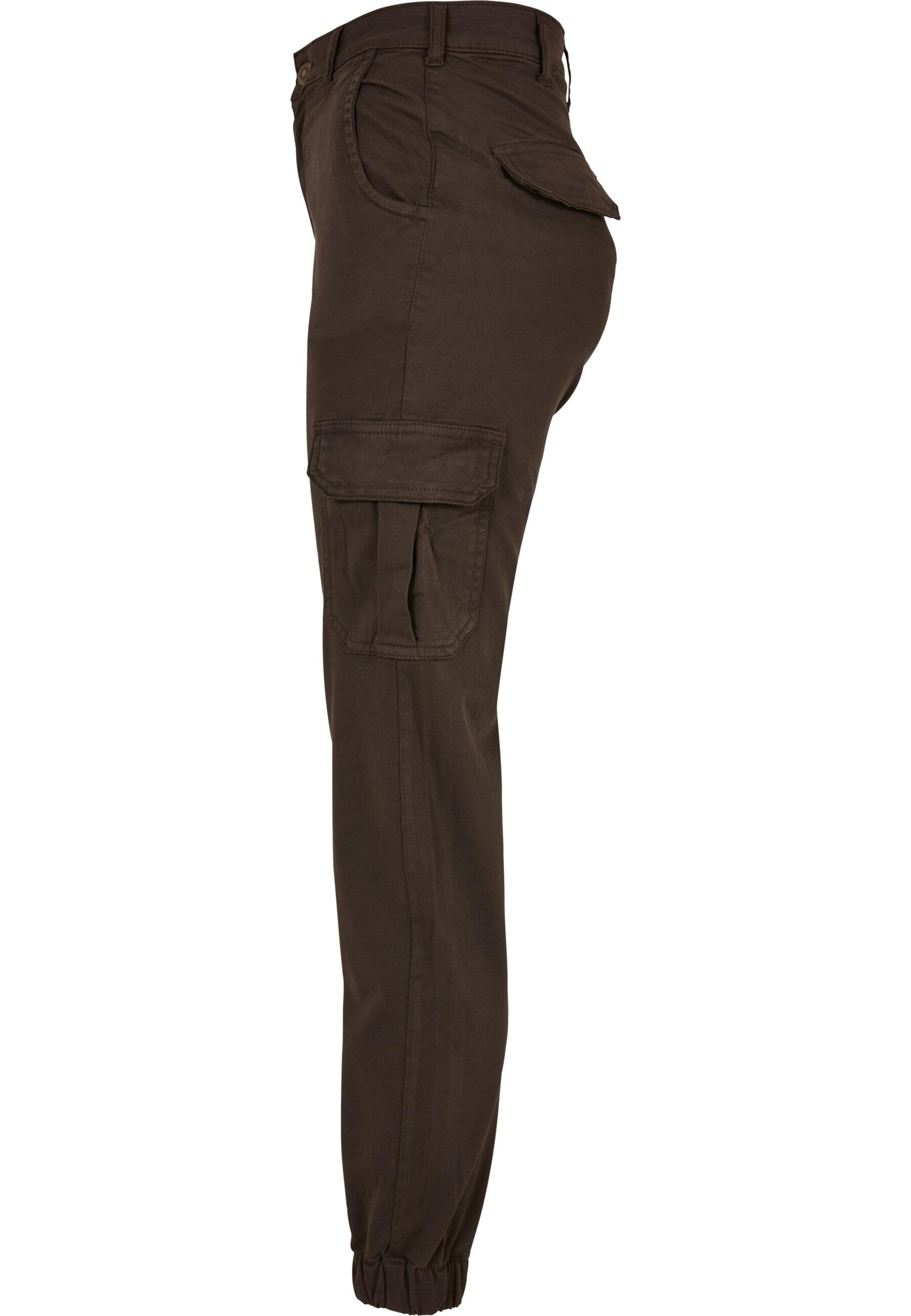 URBAN CLASSICS Cargohose »Urban Classics Damen Ladies High Waist Cargo Pants«, (1 tlg.)