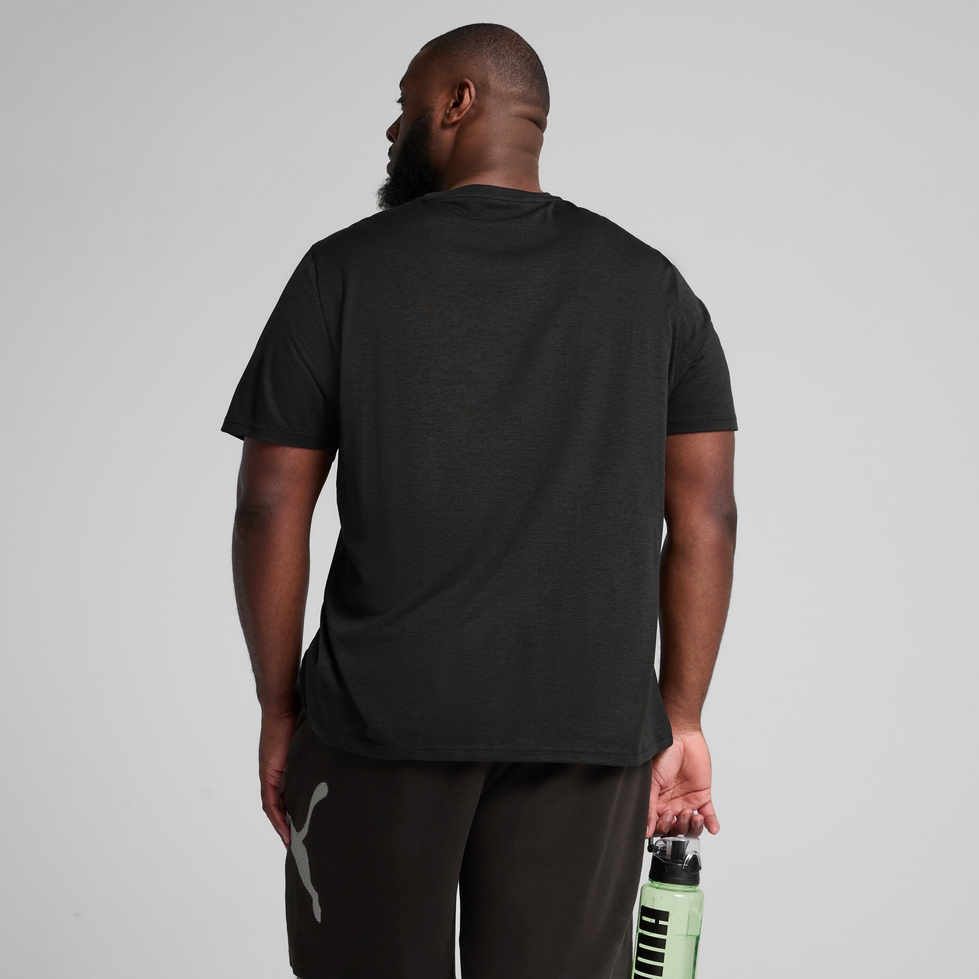 PUMA Trainingsshirt "M TAD ESSENTIAL HEATHER CAT TEE (CF LARGE CAT)" Kurzar günstig online kaufen