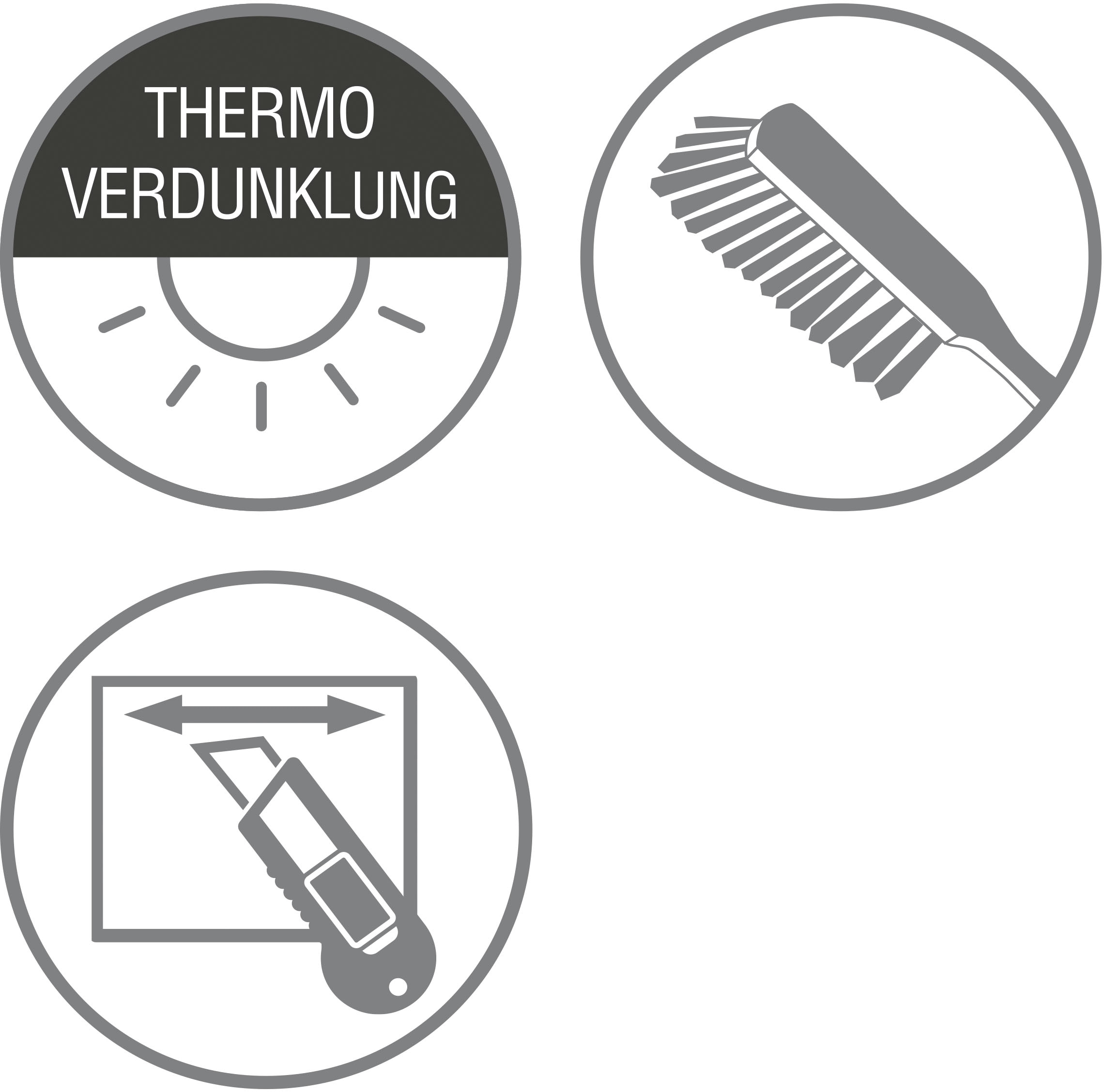 GARDINIA Plissee »Concept Thermo« abdunkelnd energiesparend mit Bohren verspannt verschraubt, Innovative Träger- und Montagetechnik
