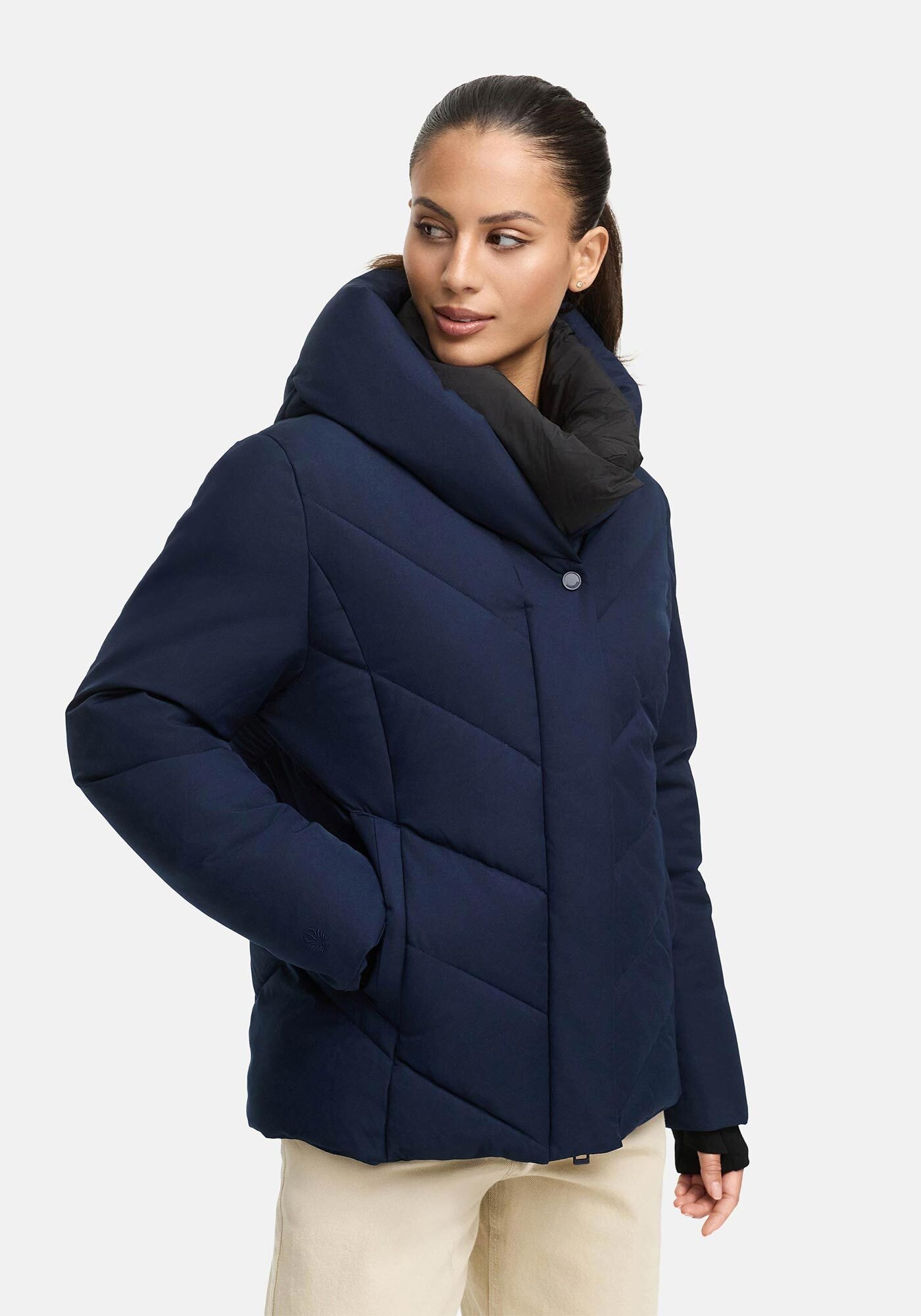 Marikoo Winterjacke »Nadiraa«, 2-in-1 Funktion Herausnehmbare Polyester-Innenteil