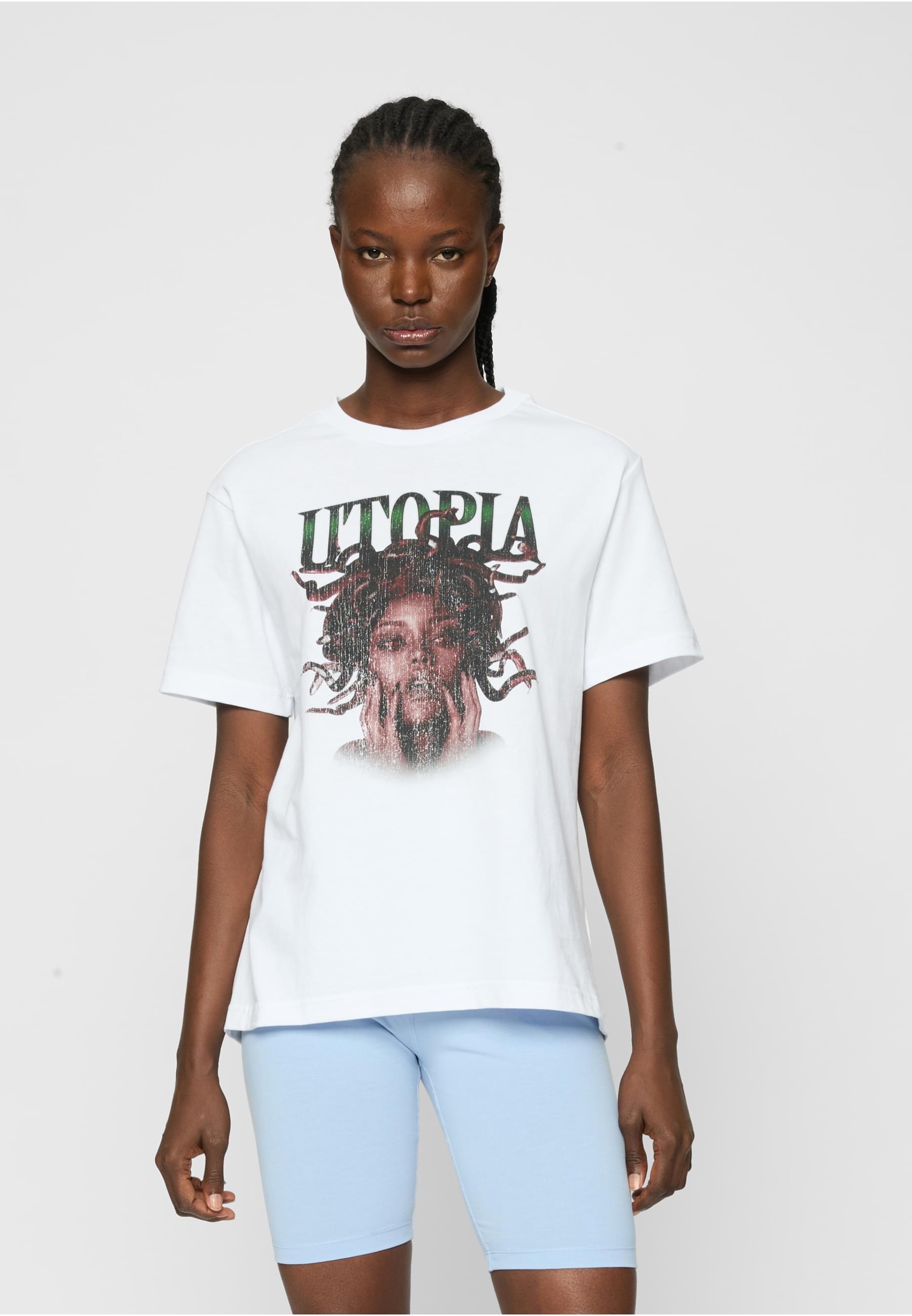 Miss Tee T-Shirt »Miss Tee Damen Utopia Tee«, (1 tlg.)