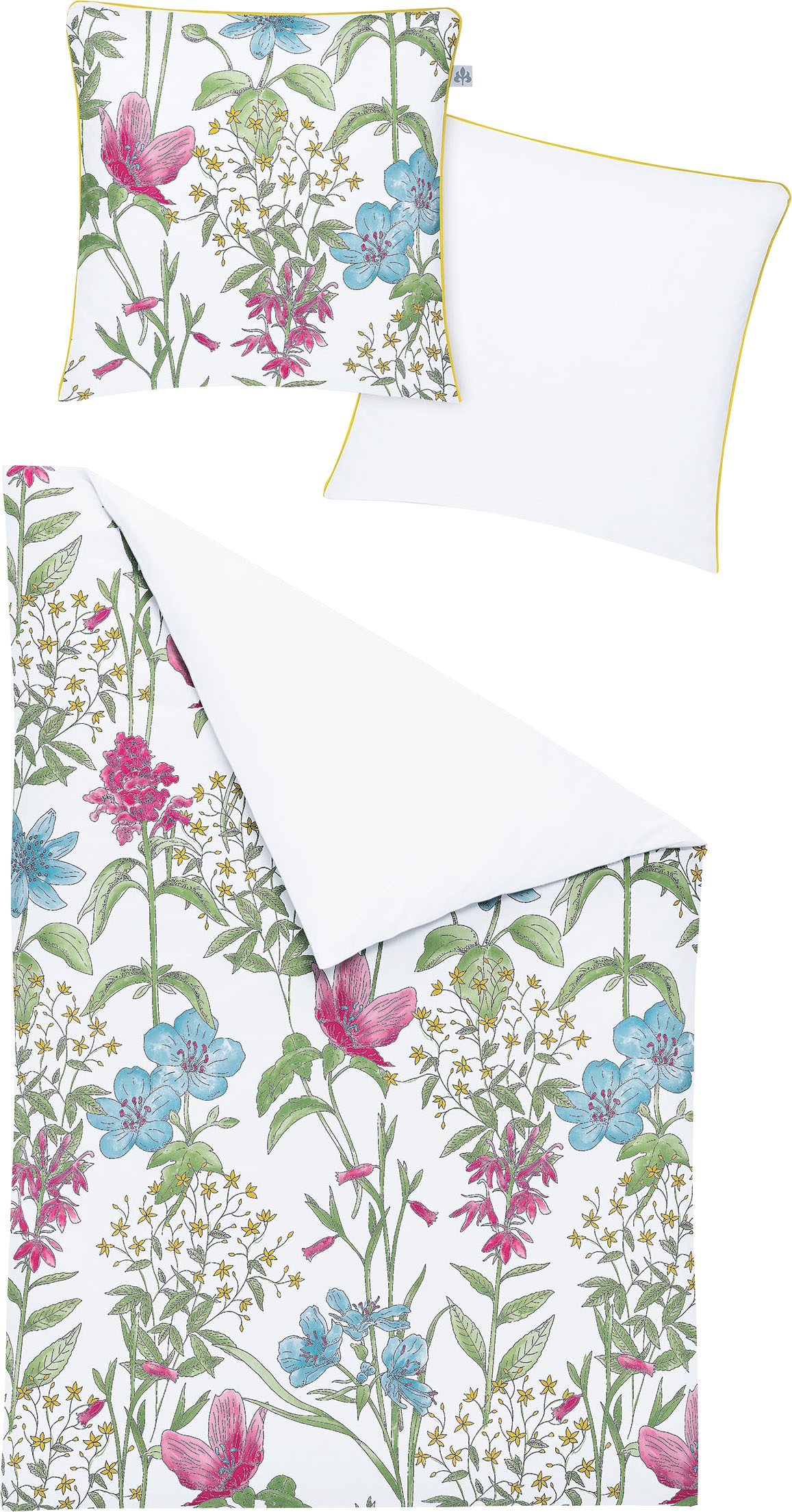 Irisette Wendebettwäsche »Sol-K 8199«, mit freundlichem Blumenmotiv