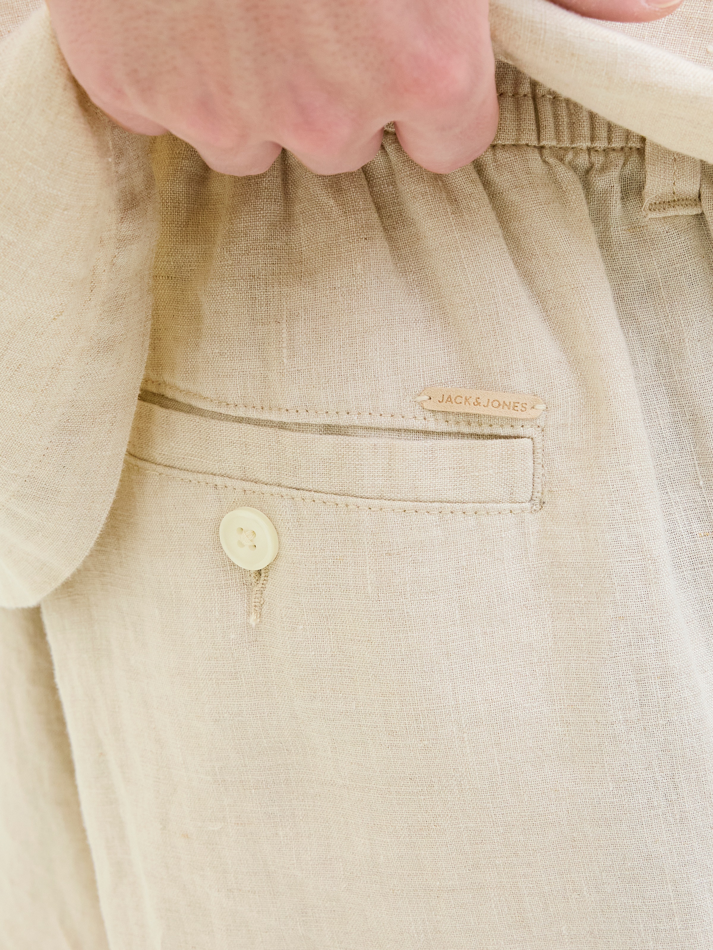 Jack & Jones Shorts »JPSTBILL LAWRENCE LINEN SHORTS SRT LN«