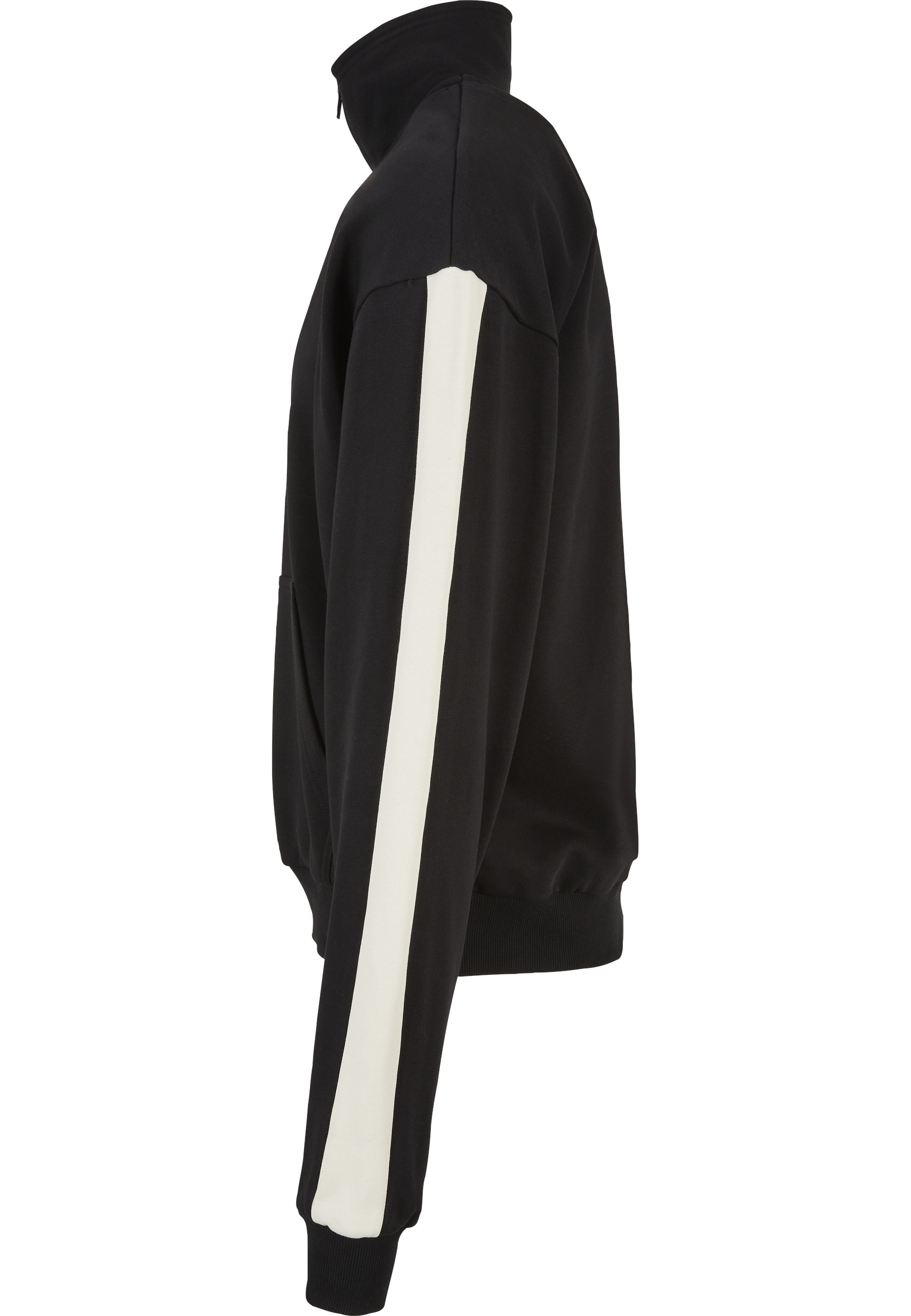 URBAN CLASSICS Sweater »Urban Classics Herren Striped Troyer«, 1 Stk.
