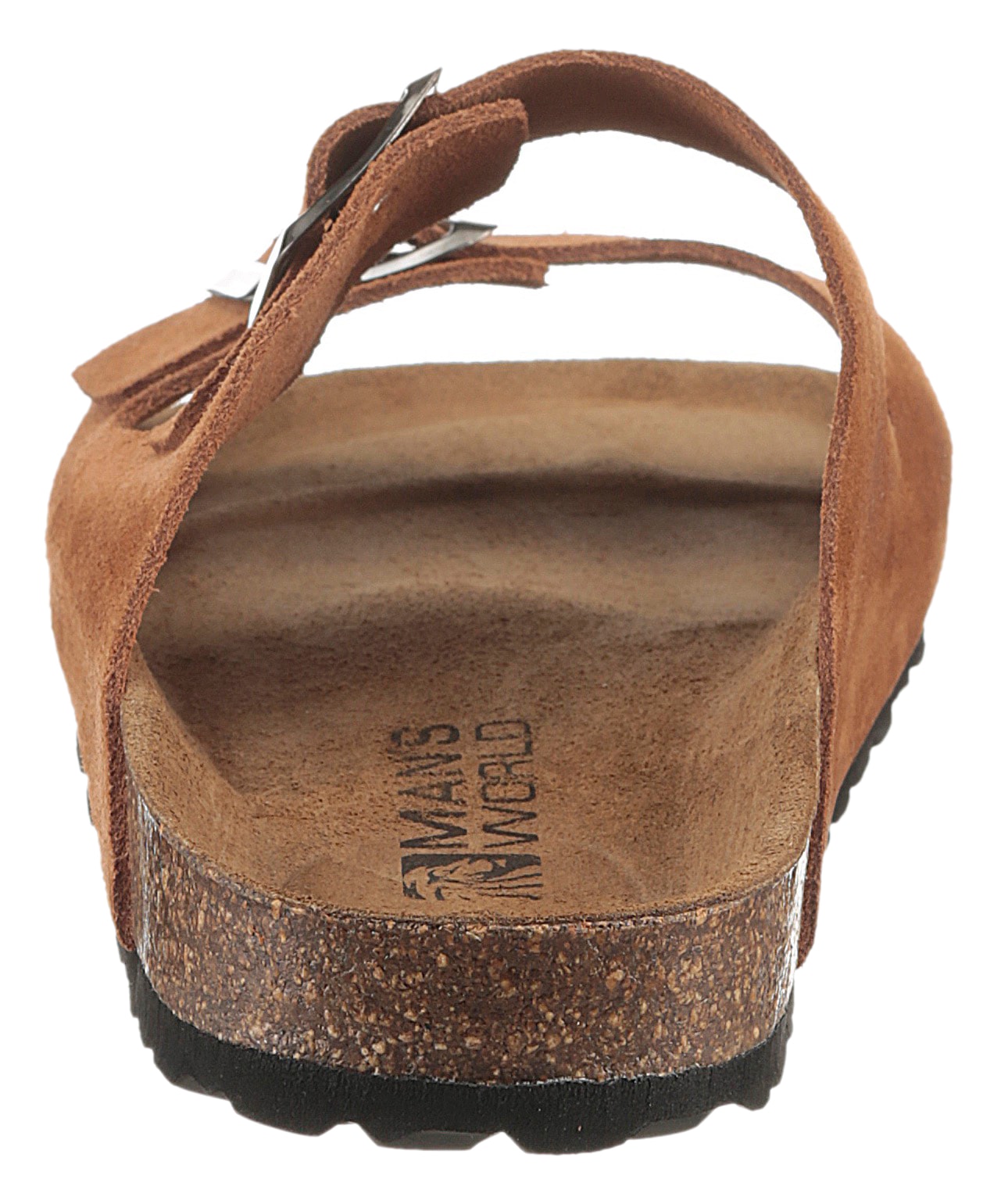 Man's World Pantolette, Schlappen, Sommerschuh, Hausschuh mit vorgeformtem Fußbett