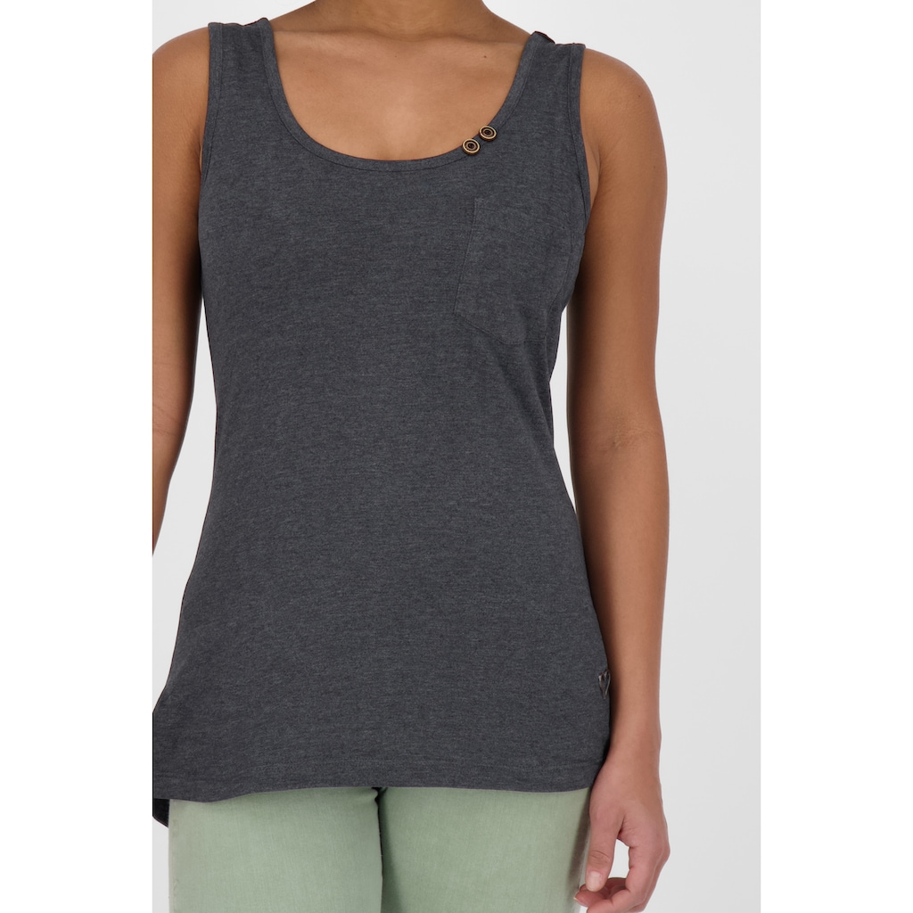 Alife & Kickin Blusentop »JennyAK A Top Damen Tanktop, Shirt«