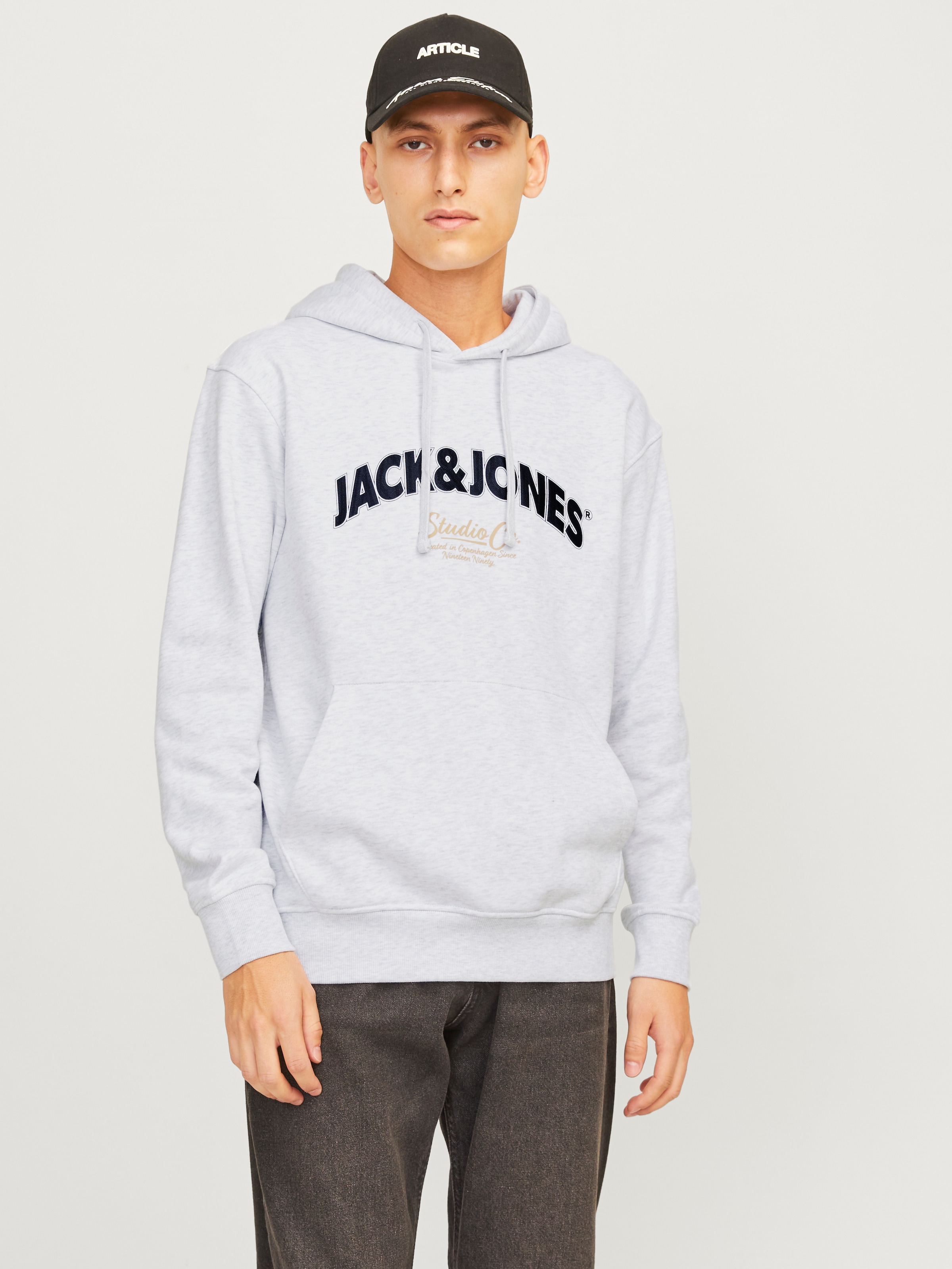 Jack & Jones Kapuzensweatshirt »JORBRONX ARCH BIG SWEAT HOOD«
