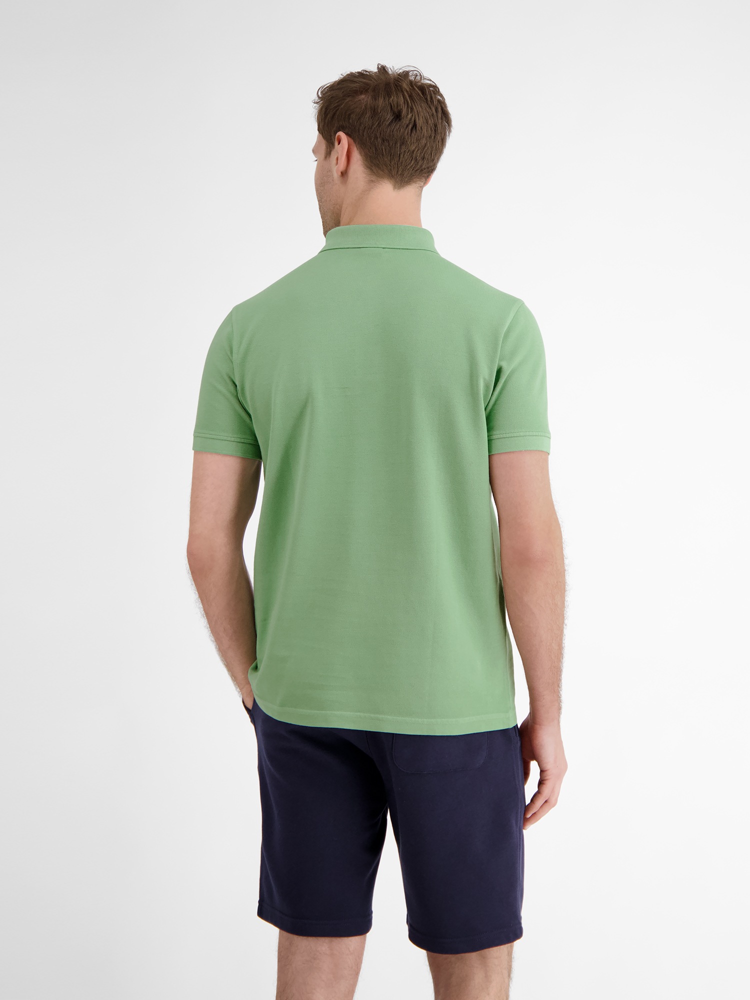 LERROS Poloshirt »Herren Poloshirt in gewaschener Optik«