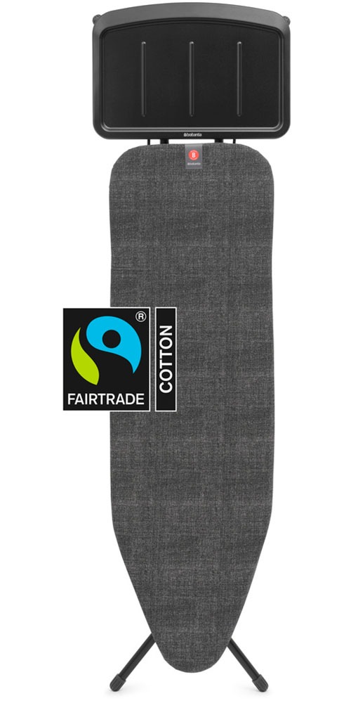 Brabantia Bügelbrett "Bügeltisch B, 124 x 38 cm, Dst-Ablage Solide" Bügelfl günstig online kaufen