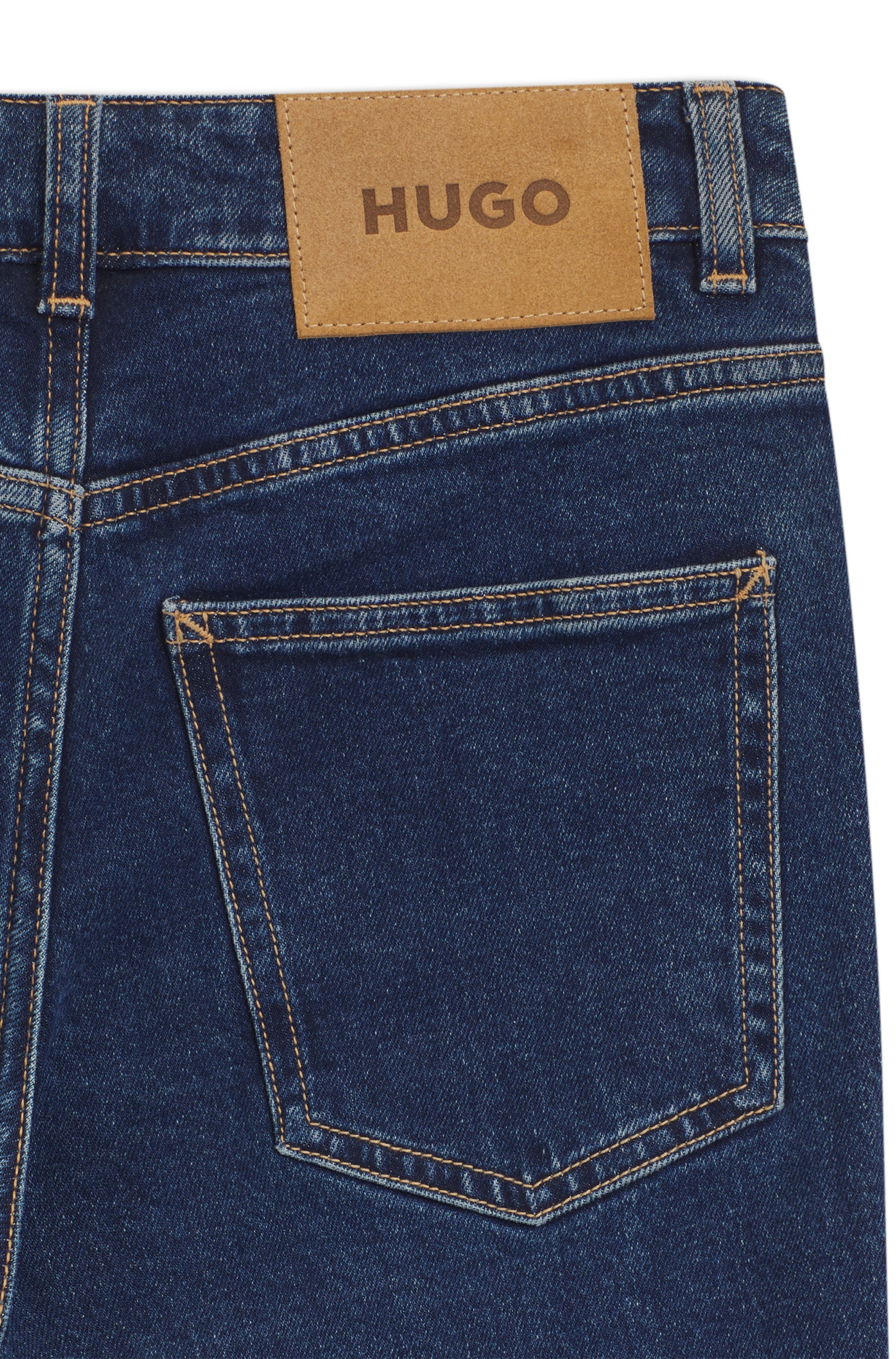 HUGO Bootcut-Jeans »Gelissa« aus weichem Stretch-Denim, Flared Fit