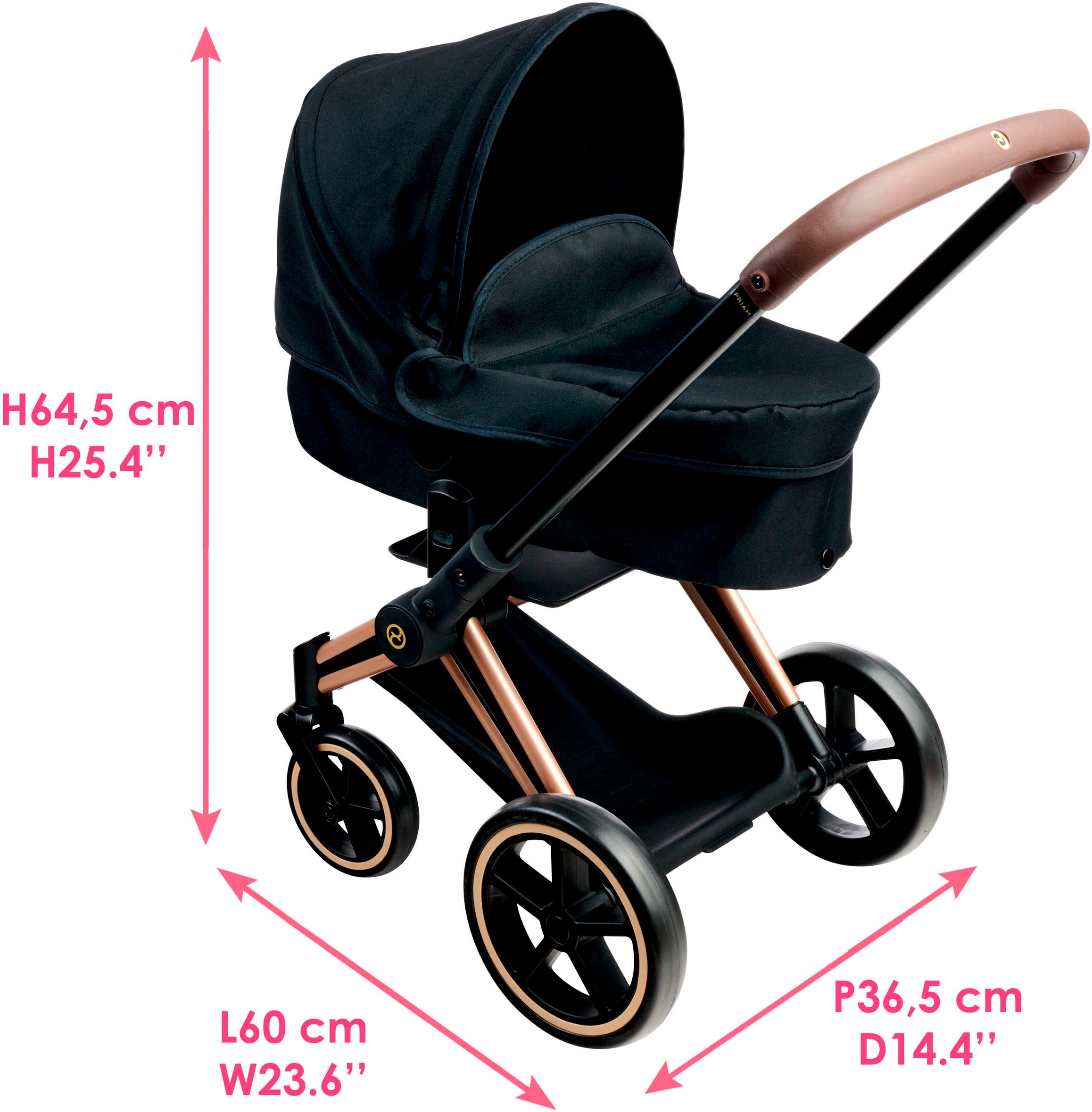 Corolle® Kombi-Puppenwagen »Mon Premier Poupon, 36-42cm Cybex«