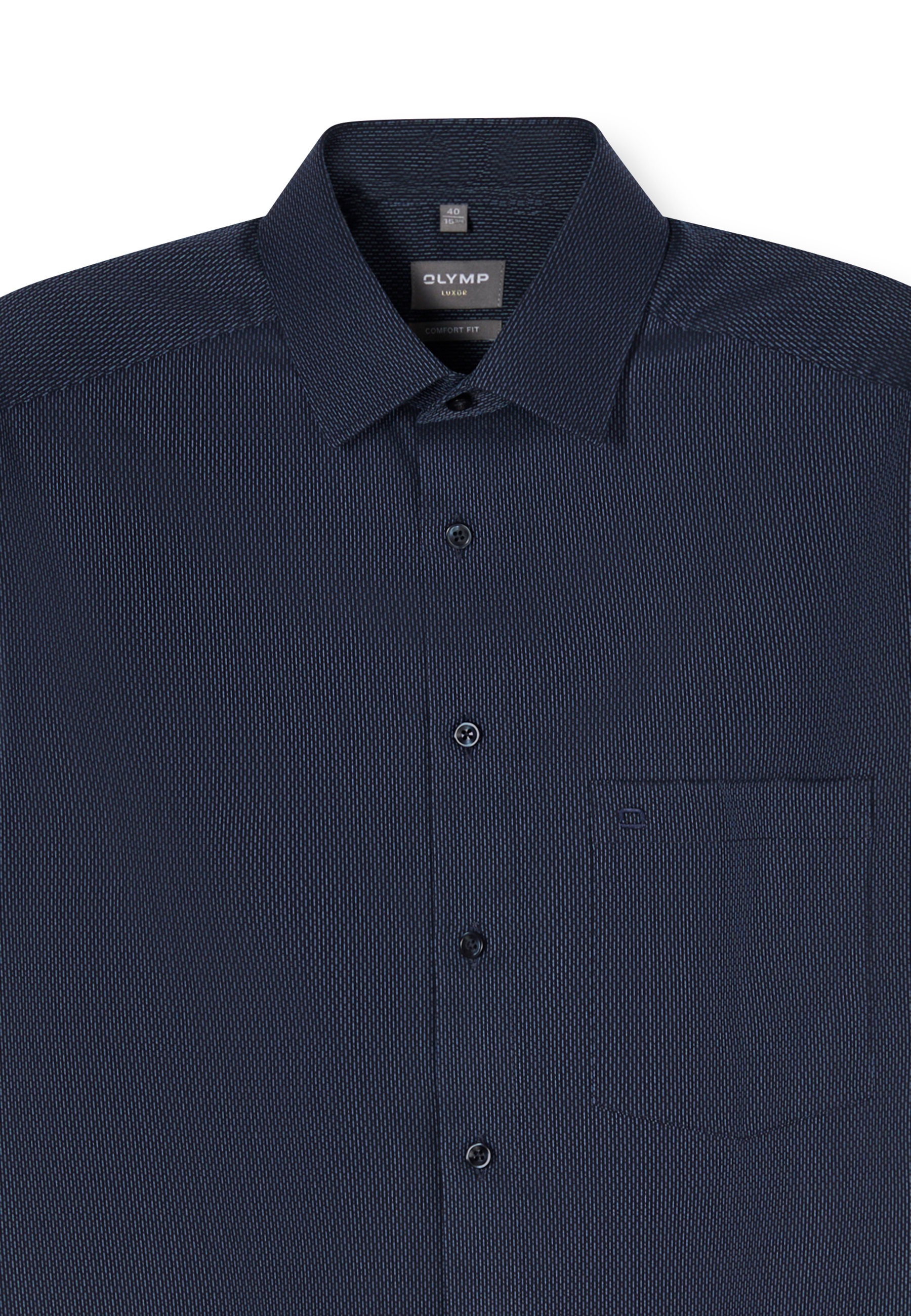 OLYMP Luxor Comfort Fit Men Shirt Navy 46 2