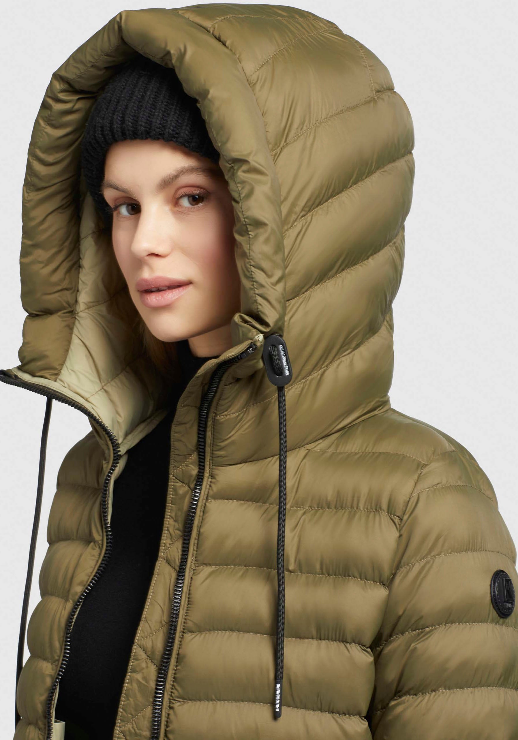 khujo Outdoorjacke »LOVINA5 SOFT«, mit Kapuze