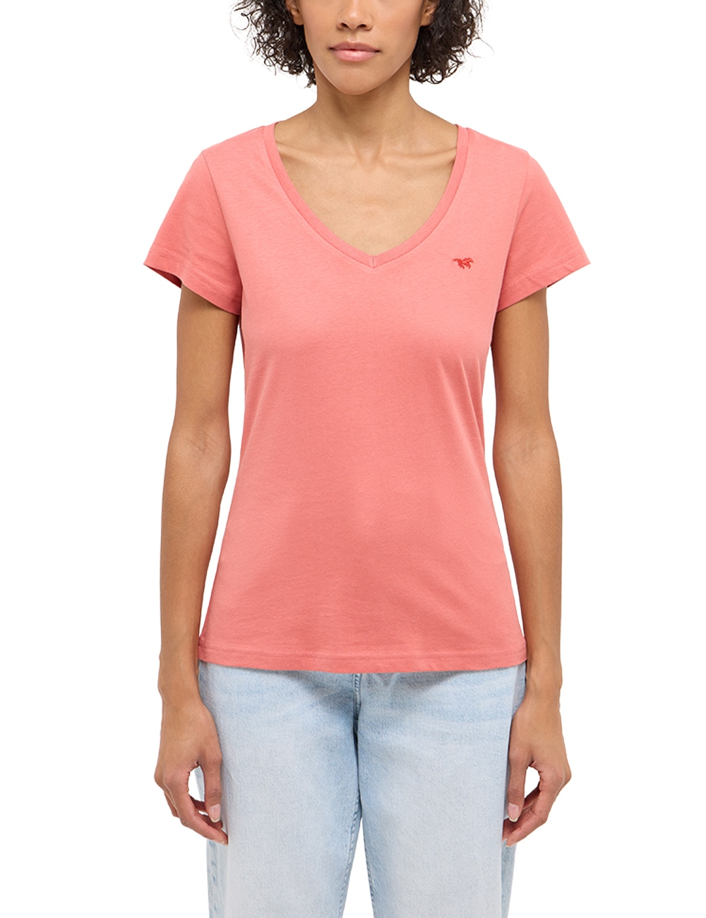 MUSTANG Kurzarmshirt "Damen Style Beverly"