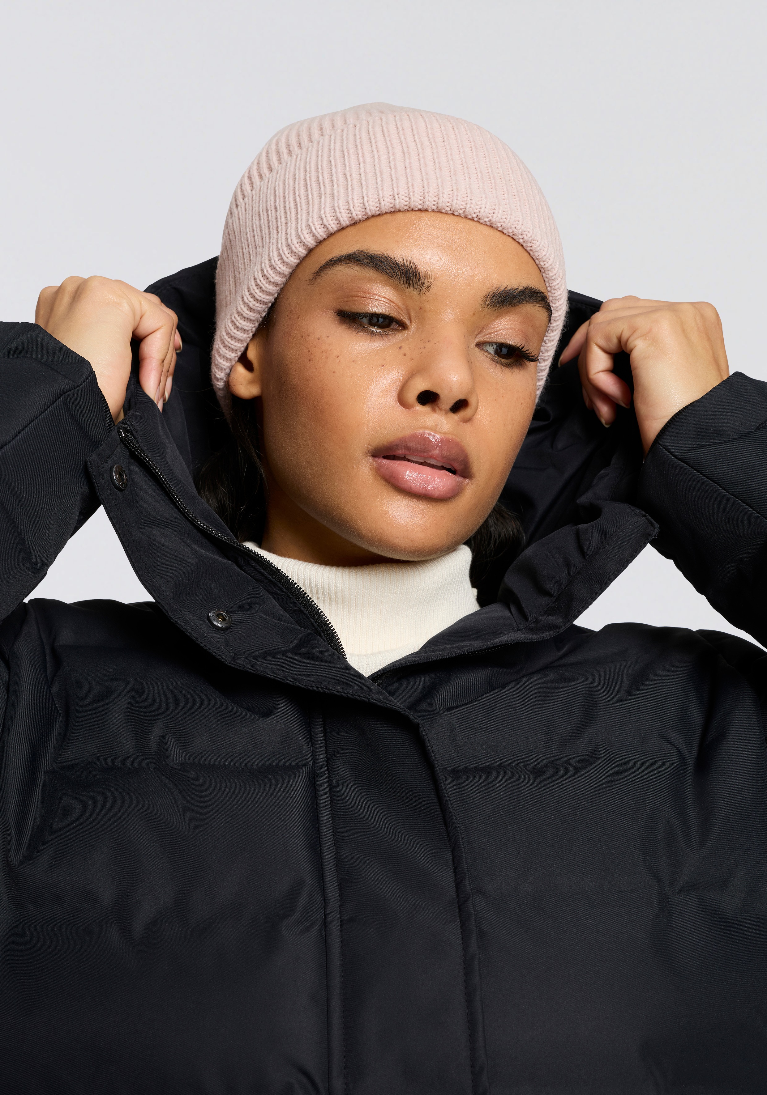 Thumbnail - CMP Steppjacke "WOMAN JACKET FIX HOOD" 1 Stk. tlg. mit Kapuze mit fester Kapuze, wärmend, winddicht, wasserabweisend